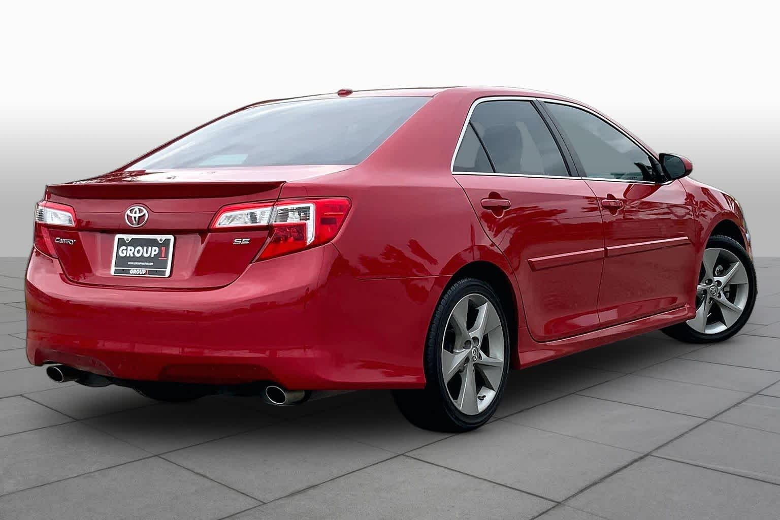 2014 Toyota Camry SE Barcelona Red Metallic at Lexus Southwest Houston