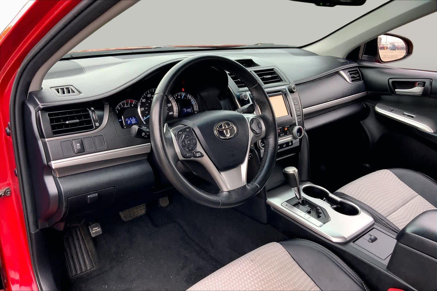 2014 Toyota Camry SE Barcelona Red Metallic at Lexus Southwest Houston