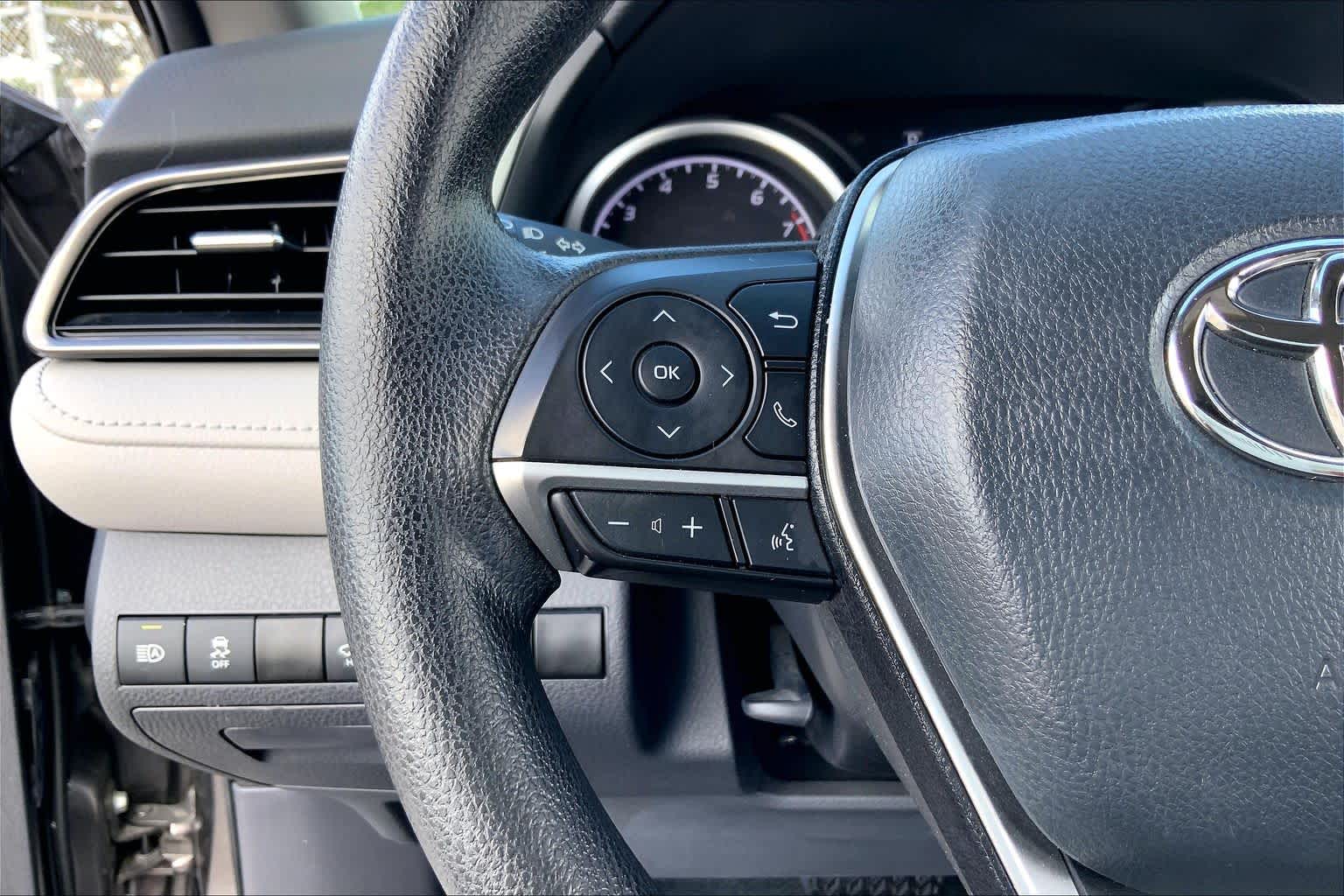 2023 Toyota Camry LE Predawn Gray Mica at Ron Craft Chevrolet Cadillac