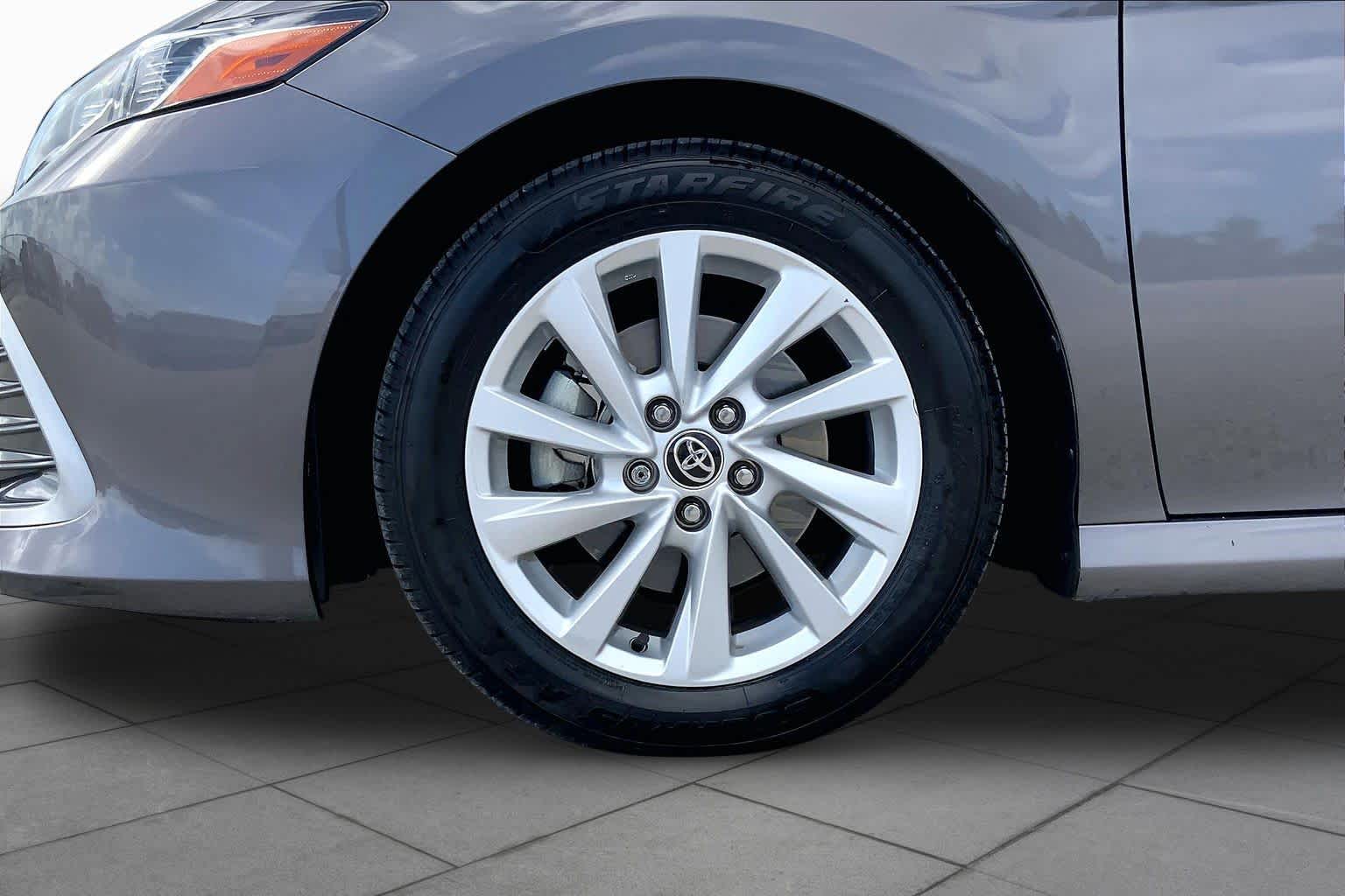 2023 Toyota Camry LE Predawn Gray Mica at Ron Craft Chevrolet Cadillac