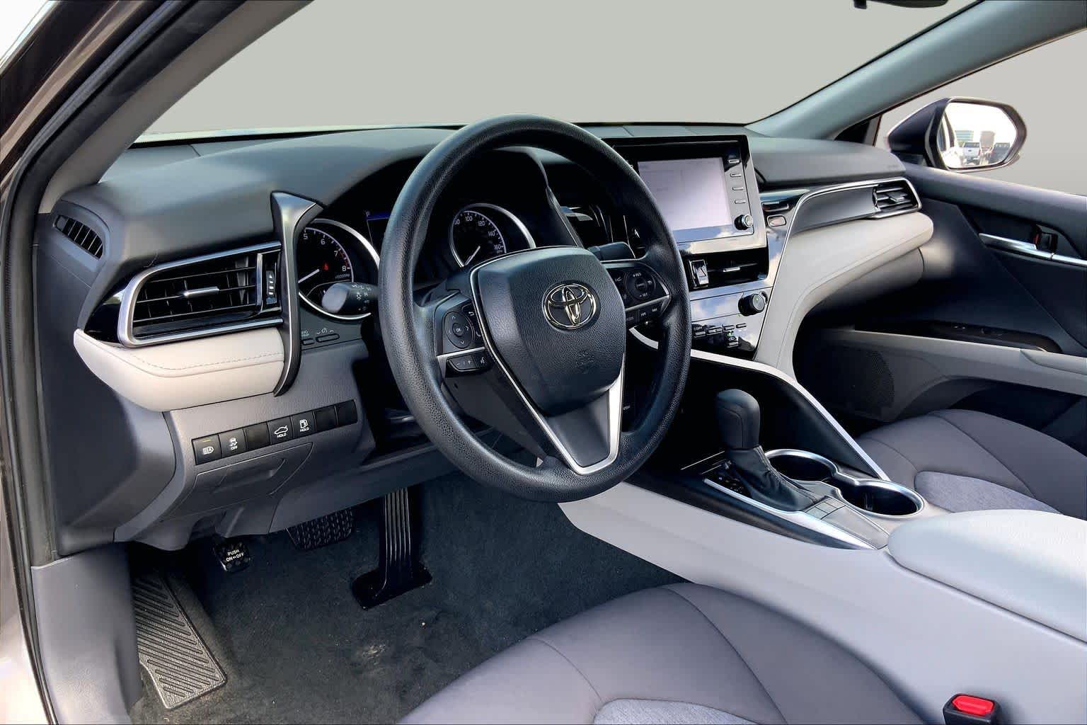 2023 Toyota Camry LE Predawn Gray Mica at Ron Craft Chevrolet Cadillac