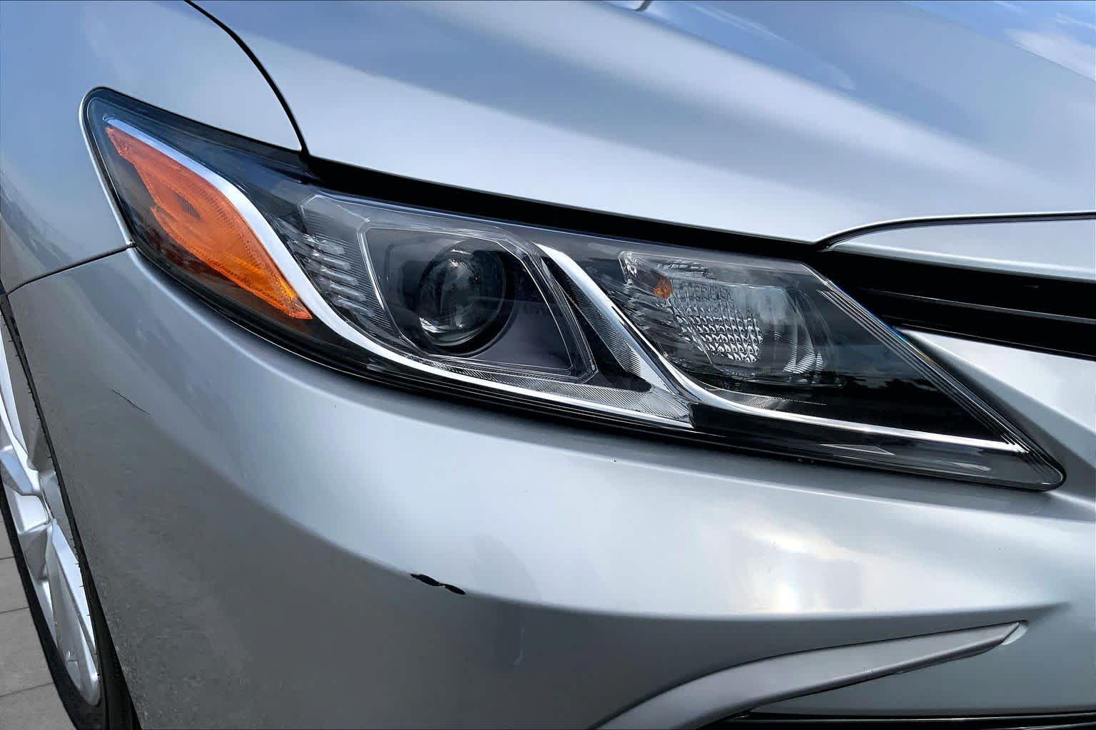 2024 Toyota Camry LE Celestial Silver Metallic at AutoNation Chevrolet Gulf Fwy