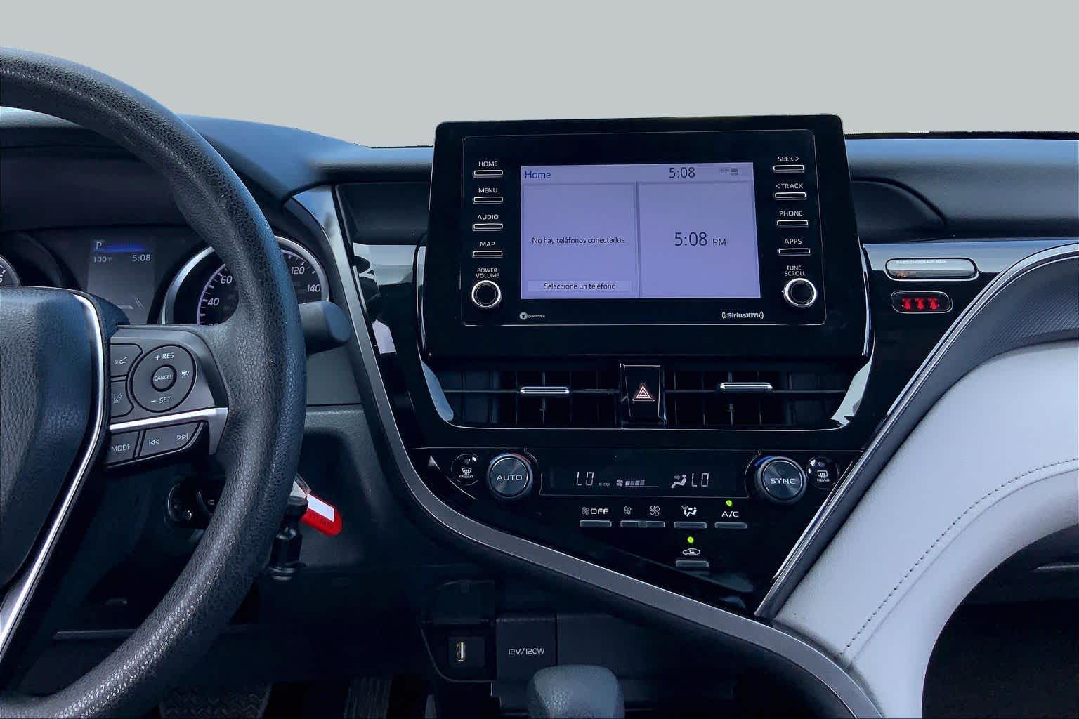 2024 Toyota Camry LE Celestial Silver Metallic at AutoNation Chevrolet Gulf Fwy