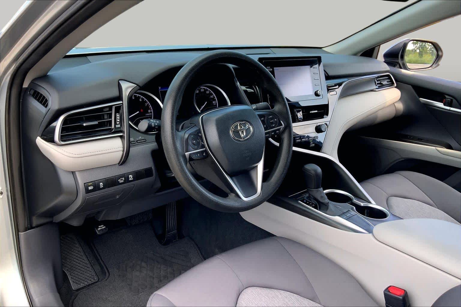 2024 Toyota Camry LE Celestial Silver Metallic at AutoNation Chevrolet Gulf Fwy