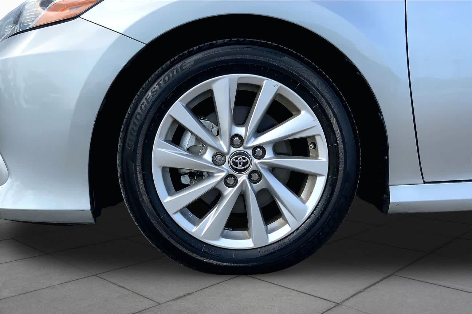 2024 Toyota Camry LE Celestial Silver Metallic at AutoNation Chevrolet Gulf Fwy