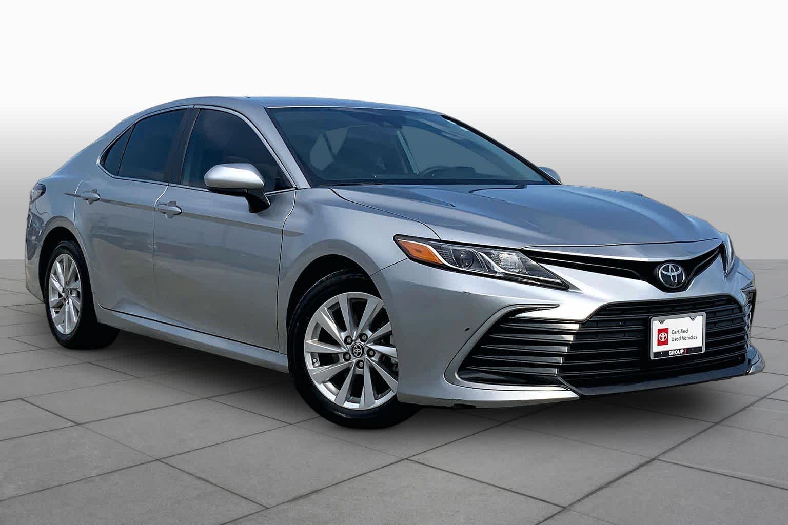 2024 Toyota Camry LE Celestial Silver Metallic at AutoNation Chevrolet Gulf Fwy