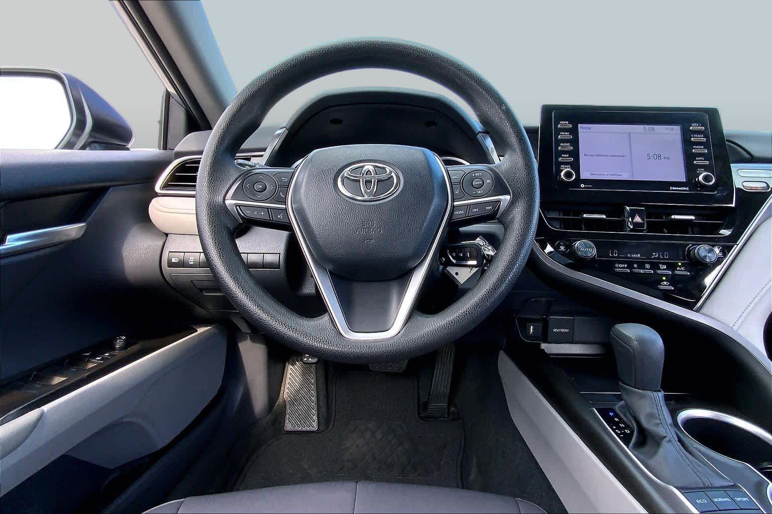 2024 Toyota Camry LE Celestial Silver Metallic at AutoNation Chevrolet Gulf Fwy