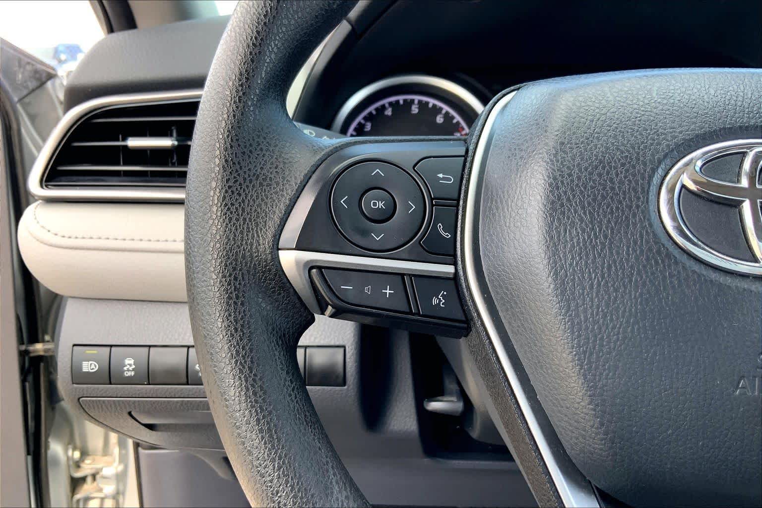 2024 Toyota Camry LE Celestial Silver Metallic at AutoNation Chevrolet Gulf Fwy