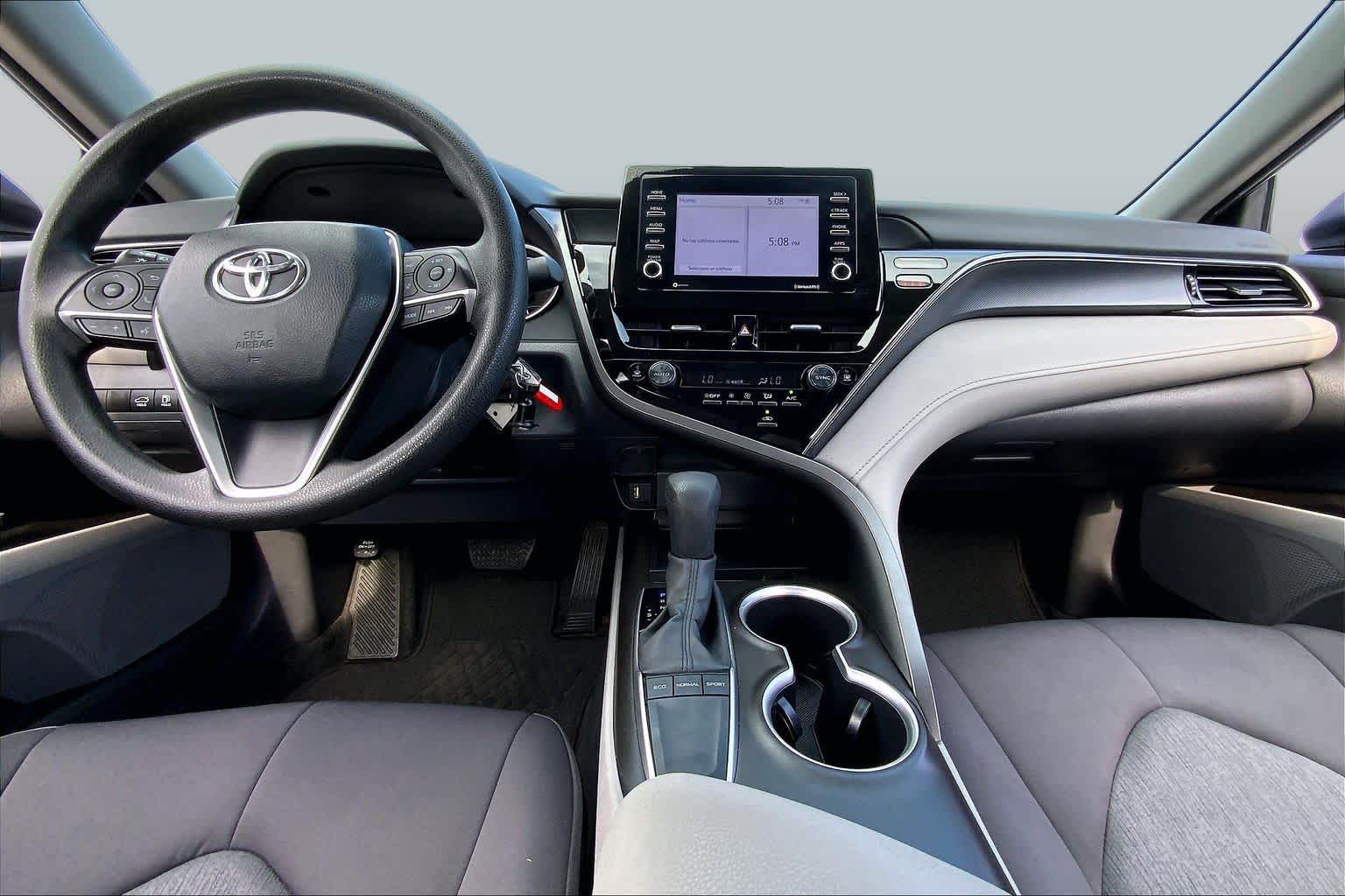 2024 Toyota Camry LE Celestial Silver Metallic at AutoNation Chevrolet Gulf Fwy