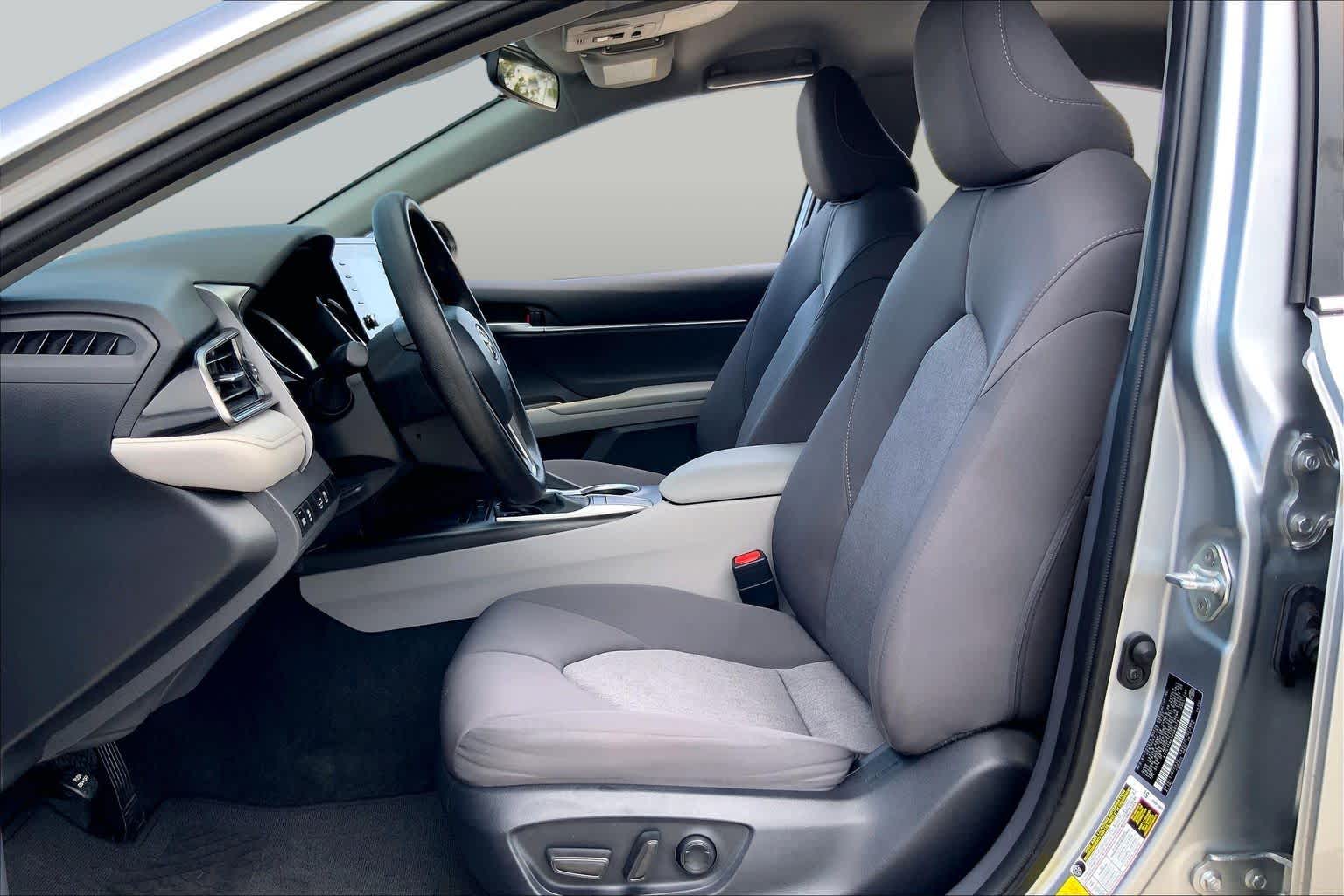 2024 Toyota Camry LE Celestial Silver Metallic at AutoNation Chevrolet Gulf Fwy