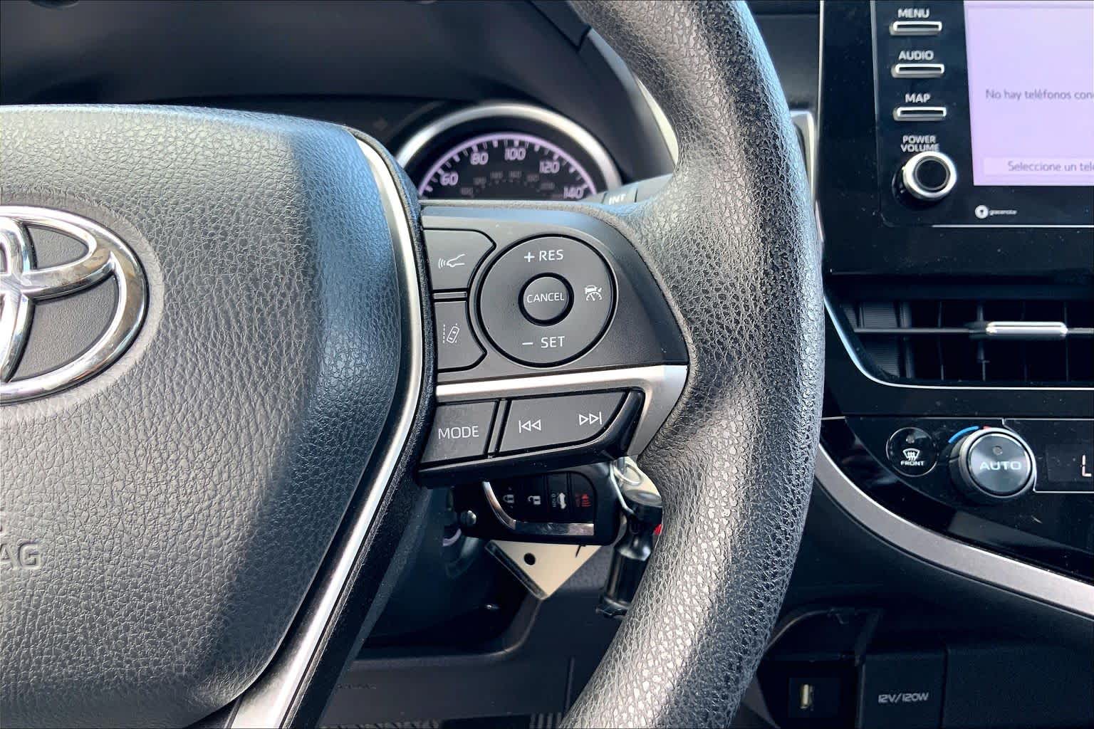 2024 Toyota Camry LE Celestial Silver Metallic at AutoNation Chevrolet Gulf Fwy