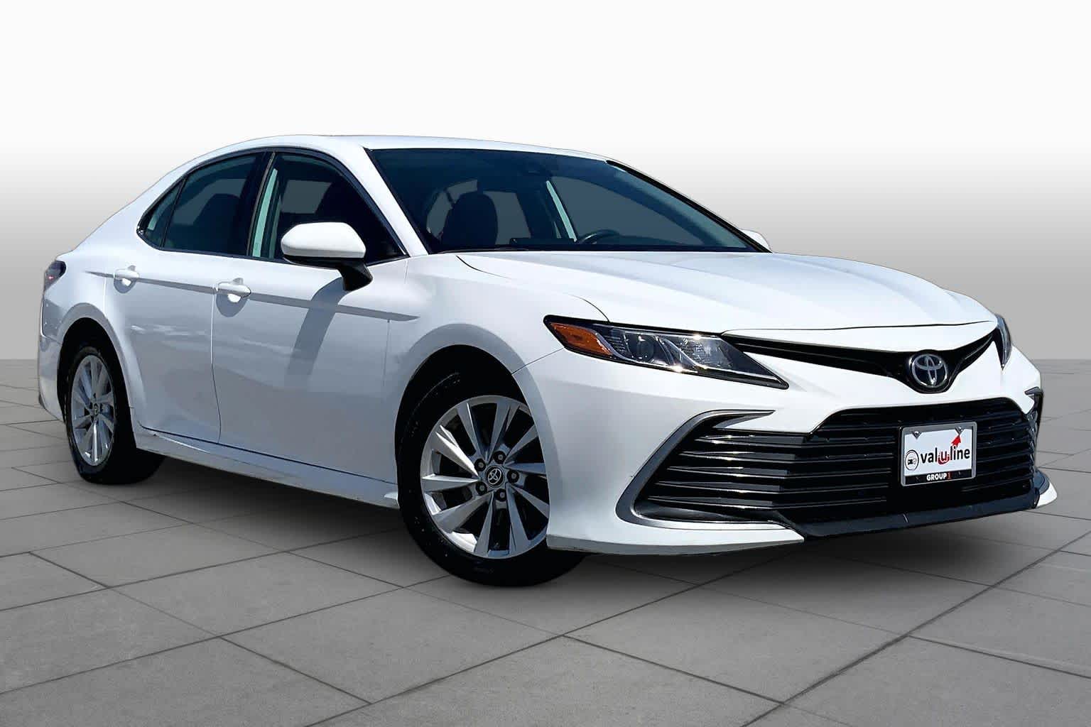 2021 Toyota Camry LE Super White at Group 1 Toyota Southwest