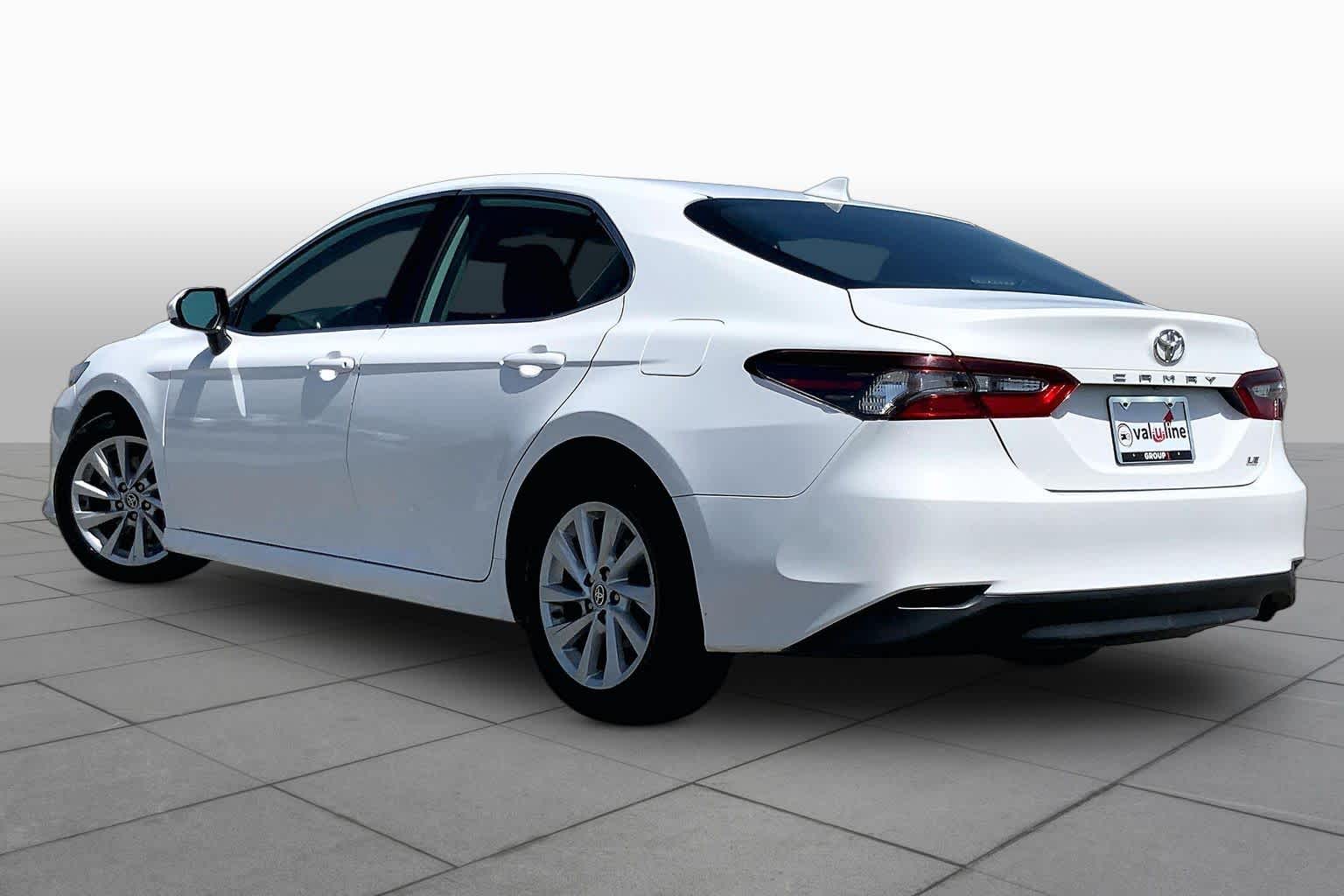 2021 Toyota Camry LE Super White at Group 1 Toyota Southwest