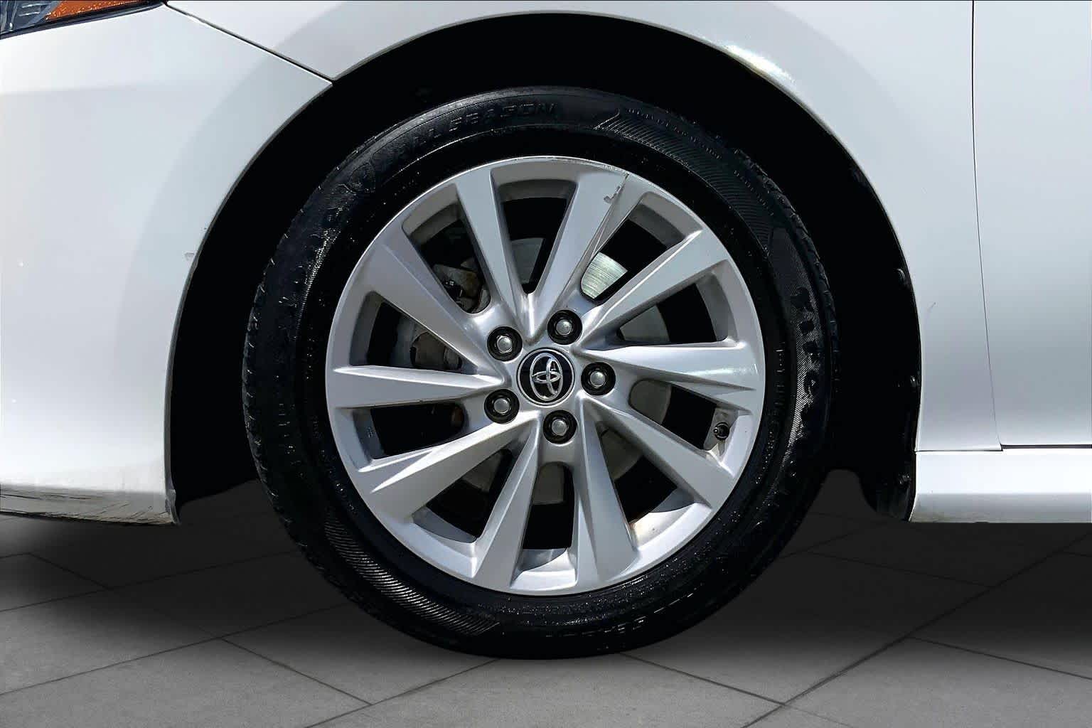 2021 Toyota Camry LE Super White at Group 1 Toyota Southwest