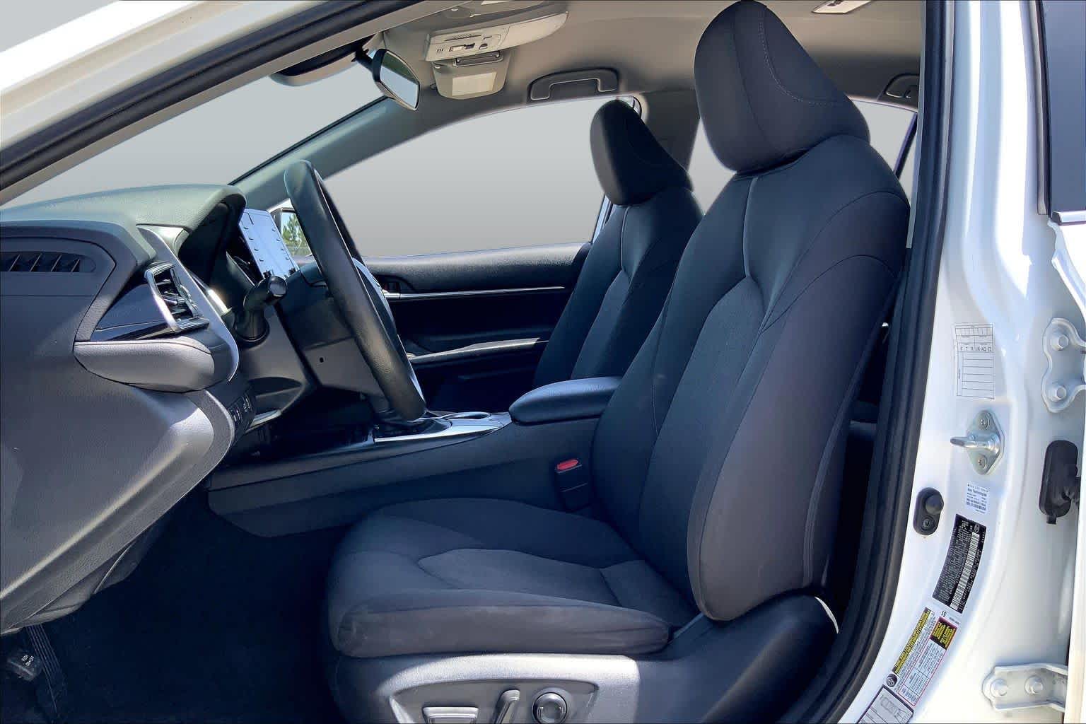 2021 Toyota Camry LE Super White at Group 1 Toyota Southwest