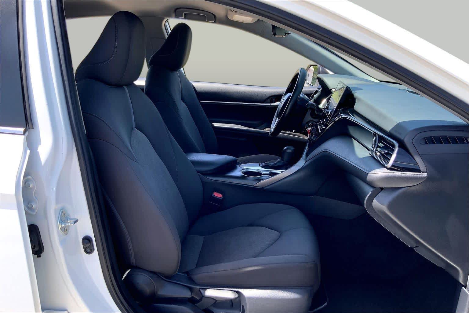 2021 Toyota Camry LE Super White at Group 1 Toyota Southwest