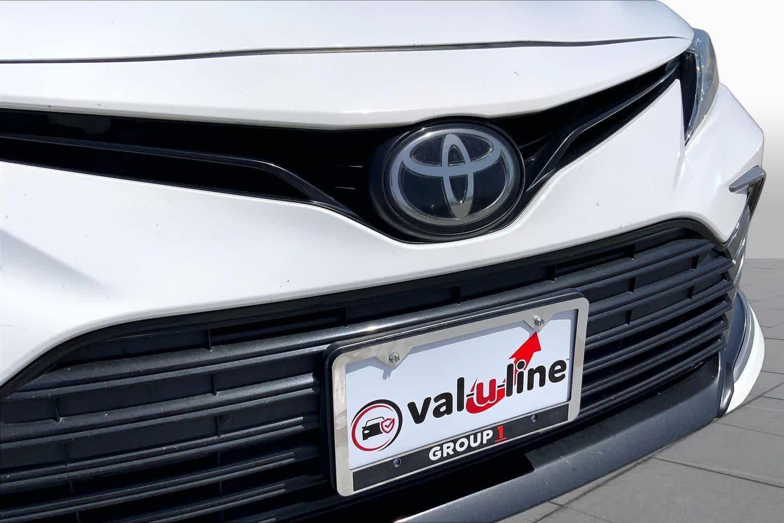 2021 Toyota Camry LE Super White at Group 1 Toyota Southwest