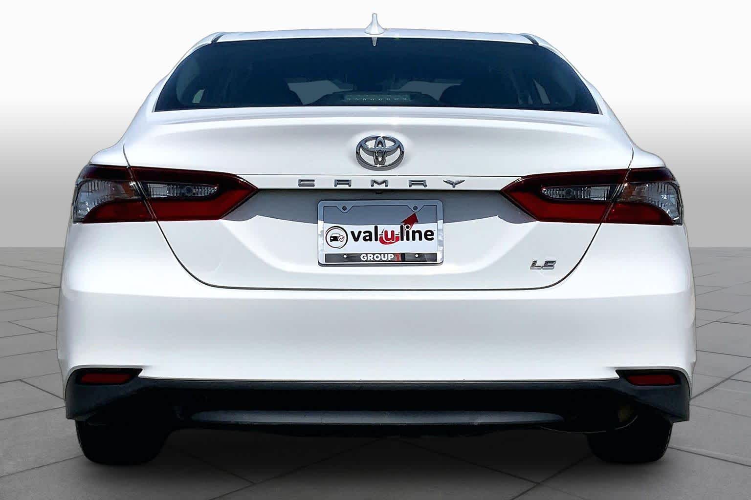 2021 Toyota Camry LE Super White at Group 1 Toyota Southwest