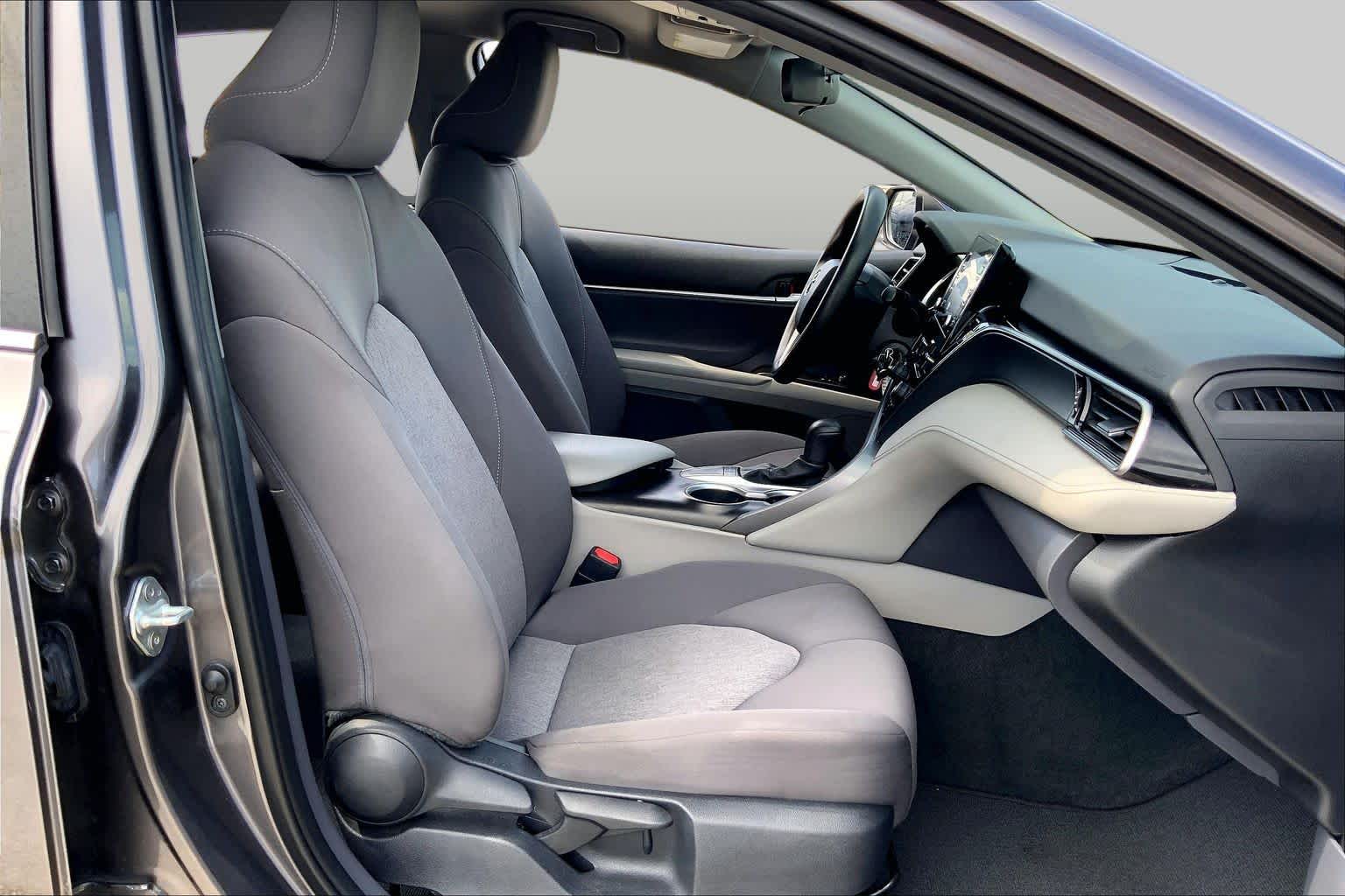 2023 Toyota Camry LE Predawn Gray Mica at Ron Craft Chevrolet Cadillac