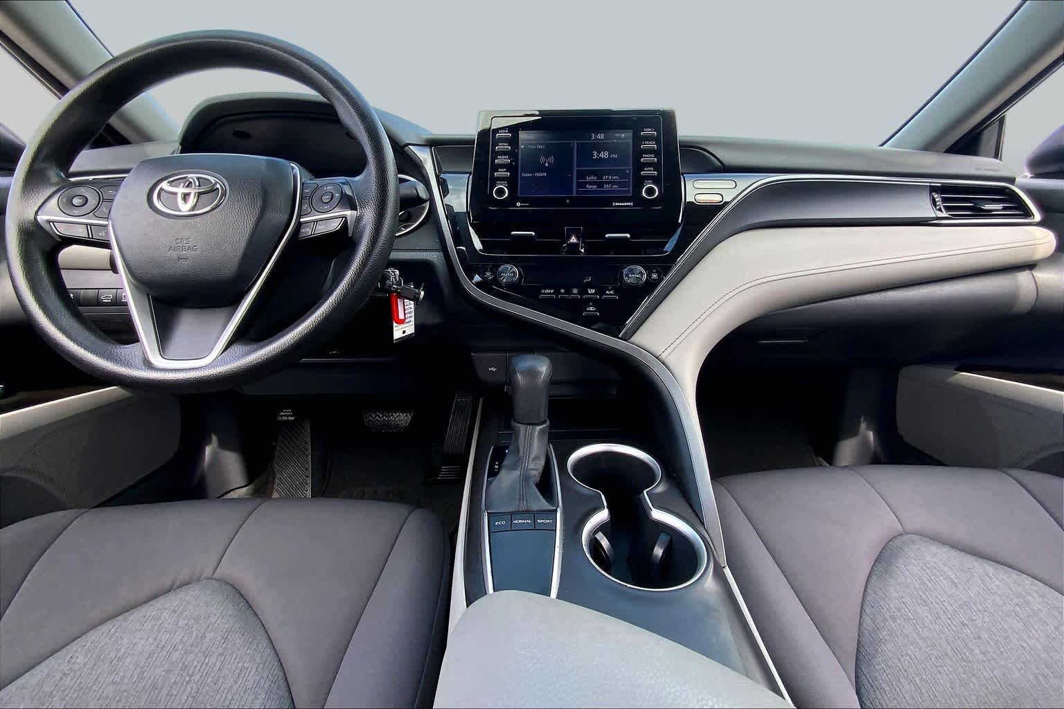 2023 Toyota Camry LE Predawn Gray Mica at Ron Craft Chevrolet Cadillac