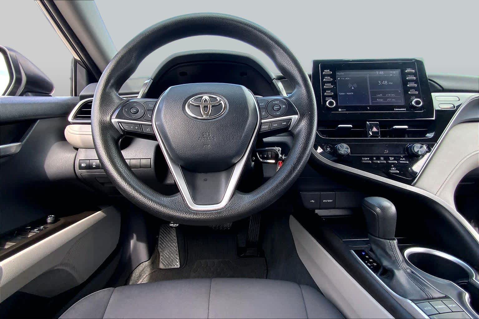 2023 Toyota Camry LE Predawn Gray Mica at Ron Craft Chevrolet Cadillac