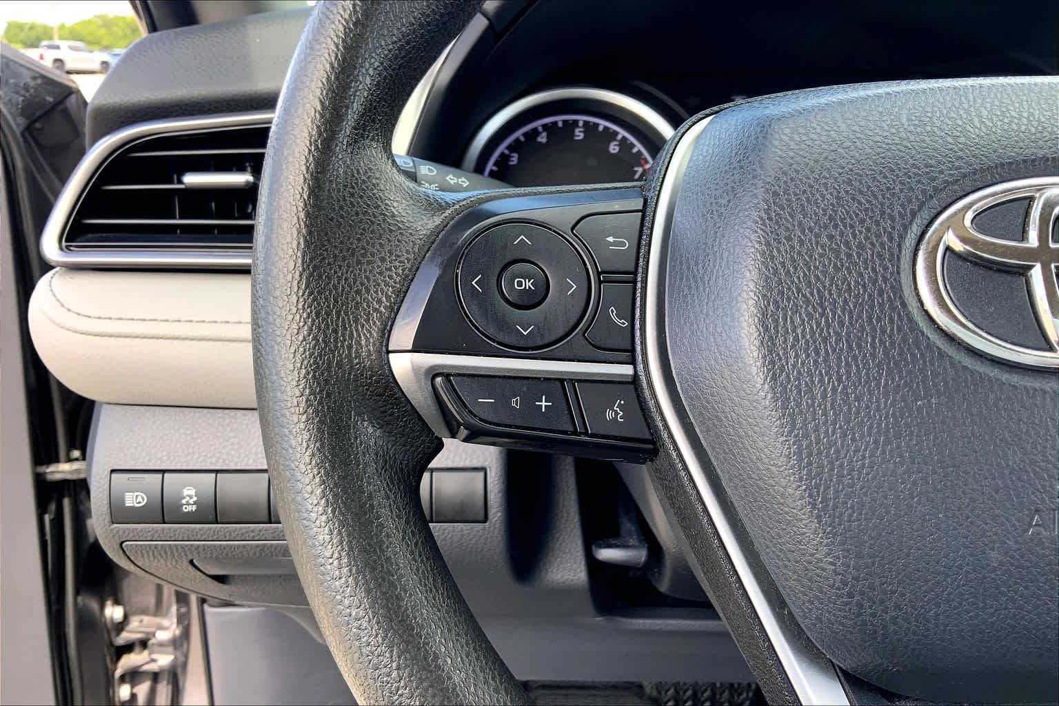 2023 Toyota Camry LE Predawn Gray Mica at Ron Craft Chevrolet Cadillac
