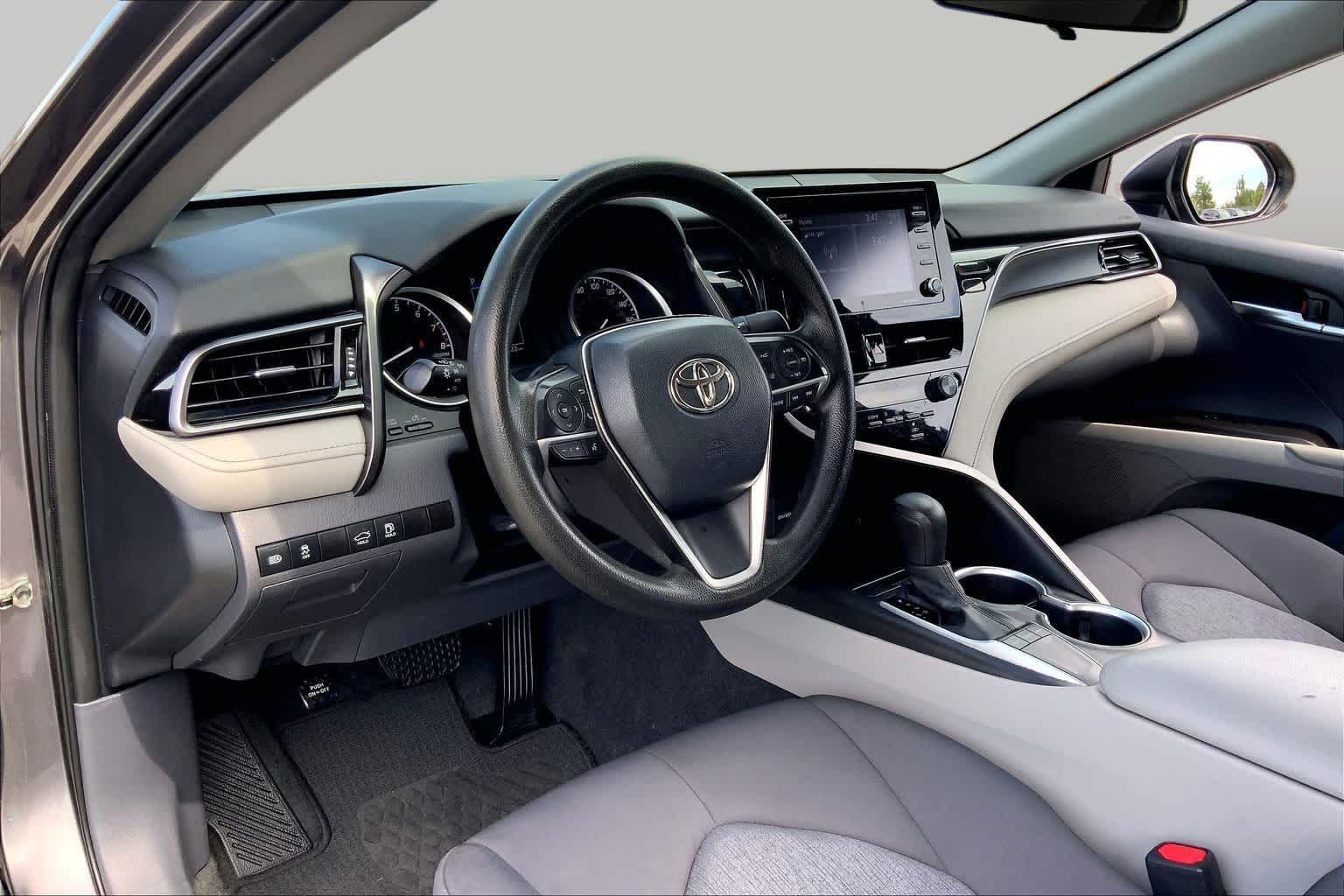 2023 Toyota Camry LE Predawn Gray Mica at Ron Craft Chevrolet Cadillac