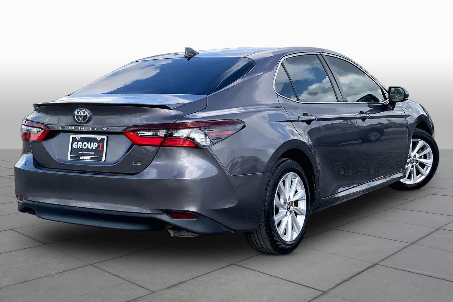 2023 Toyota Camry LE Predawn Gray Mica at Group 1 Toyota Southwest