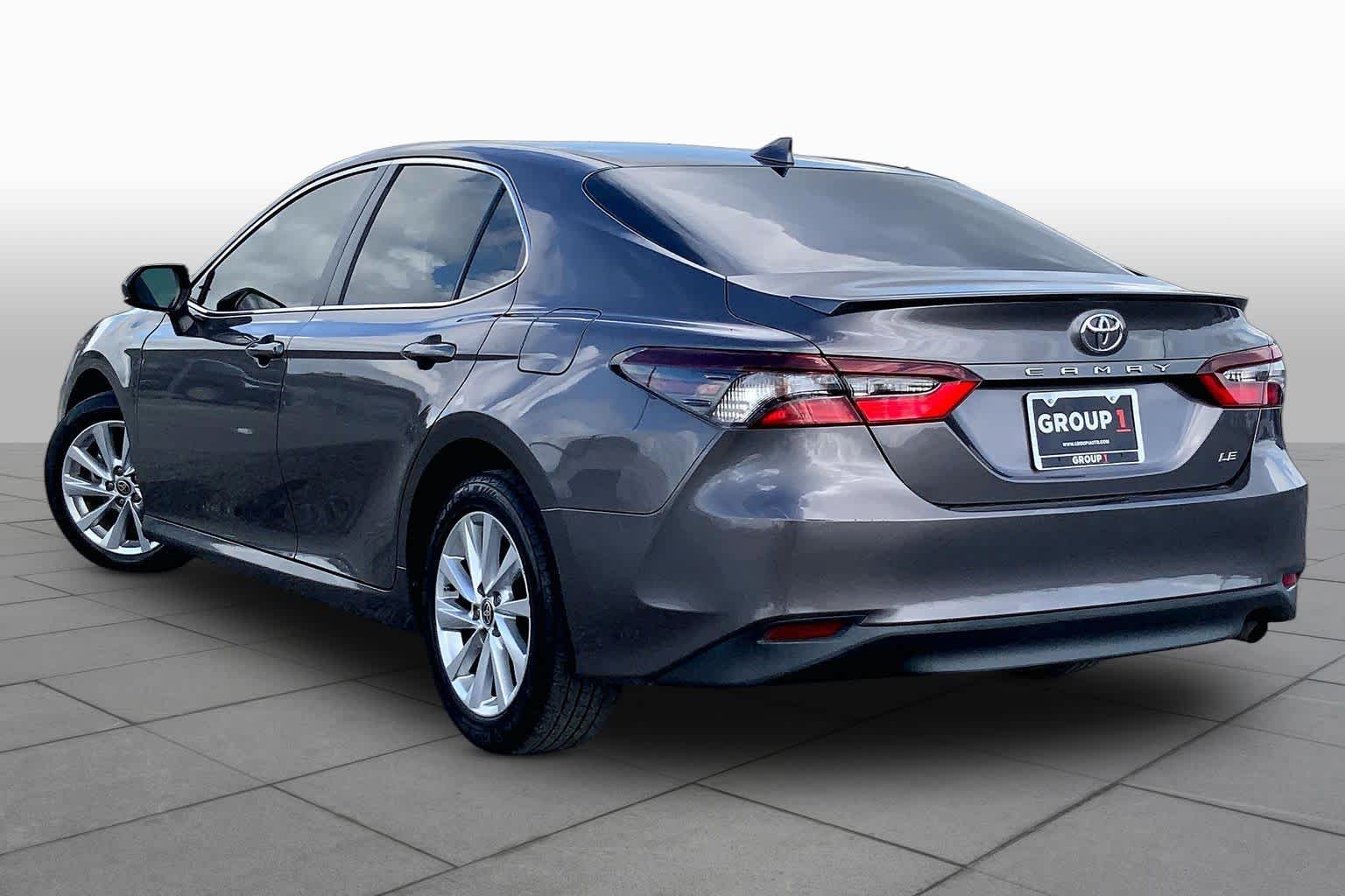 2023 Toyota Camry LE Predawn Gray Mica at Group 1 Toyota Southwest