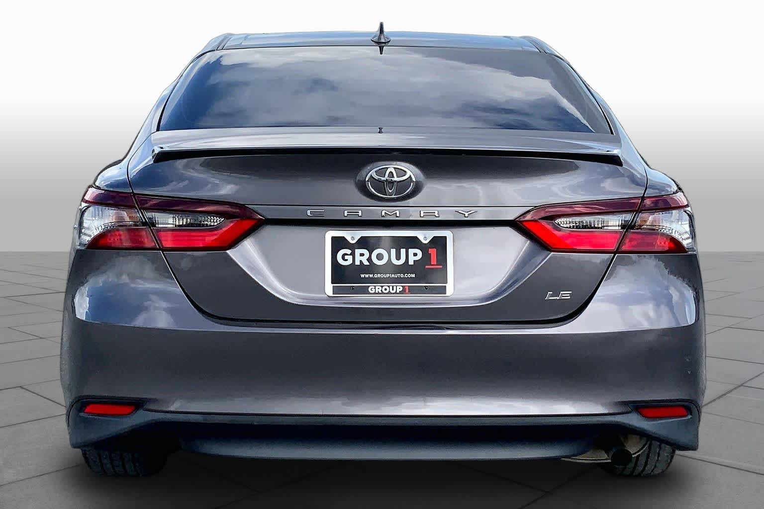 2023 Toyota Camry LE Predawn Gray Mica at Group 1 Toyota Southwest