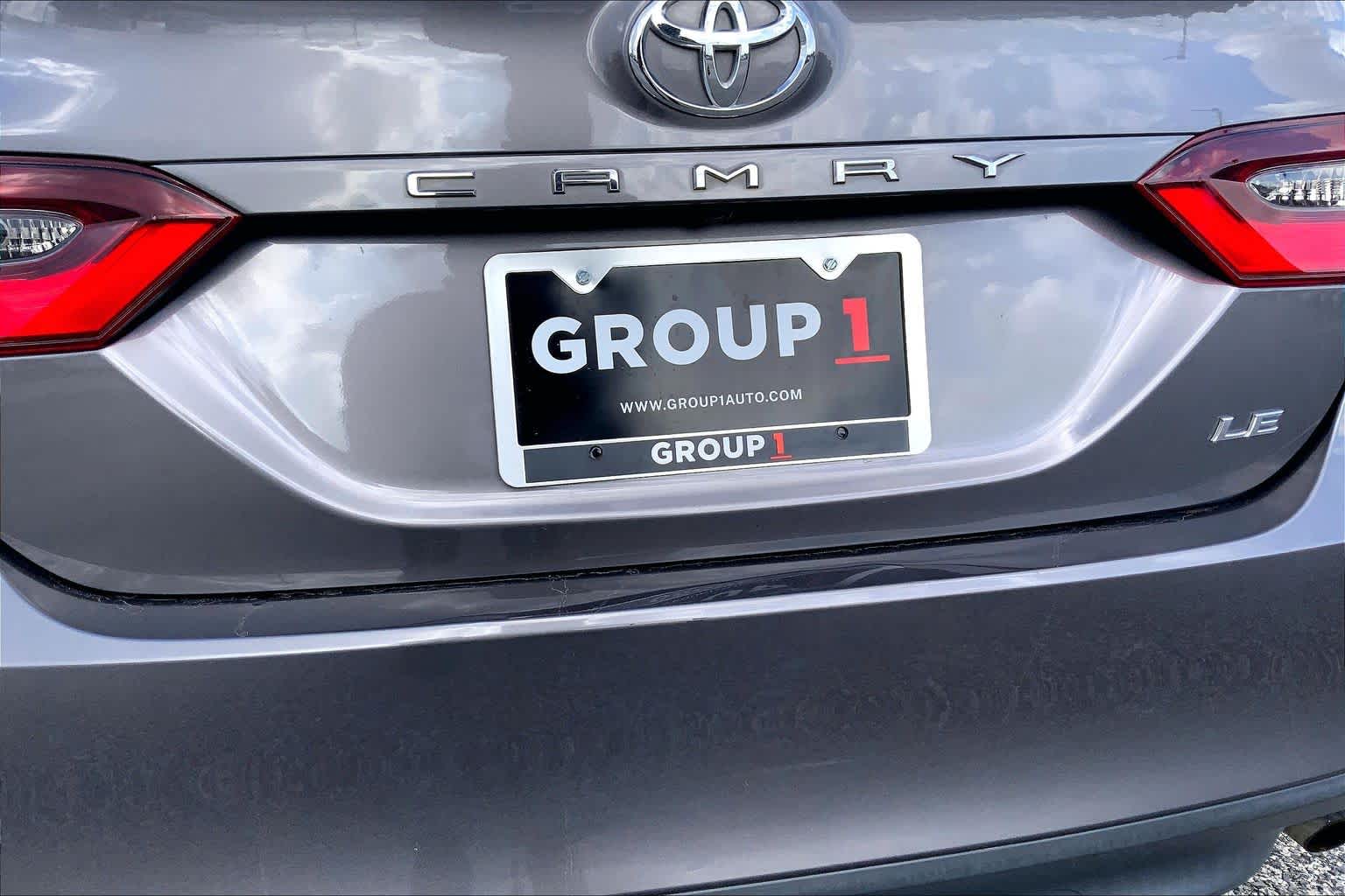 2023 Toyota Camry LE Predawn Gray Mica at Group 1 Toyota Southwest