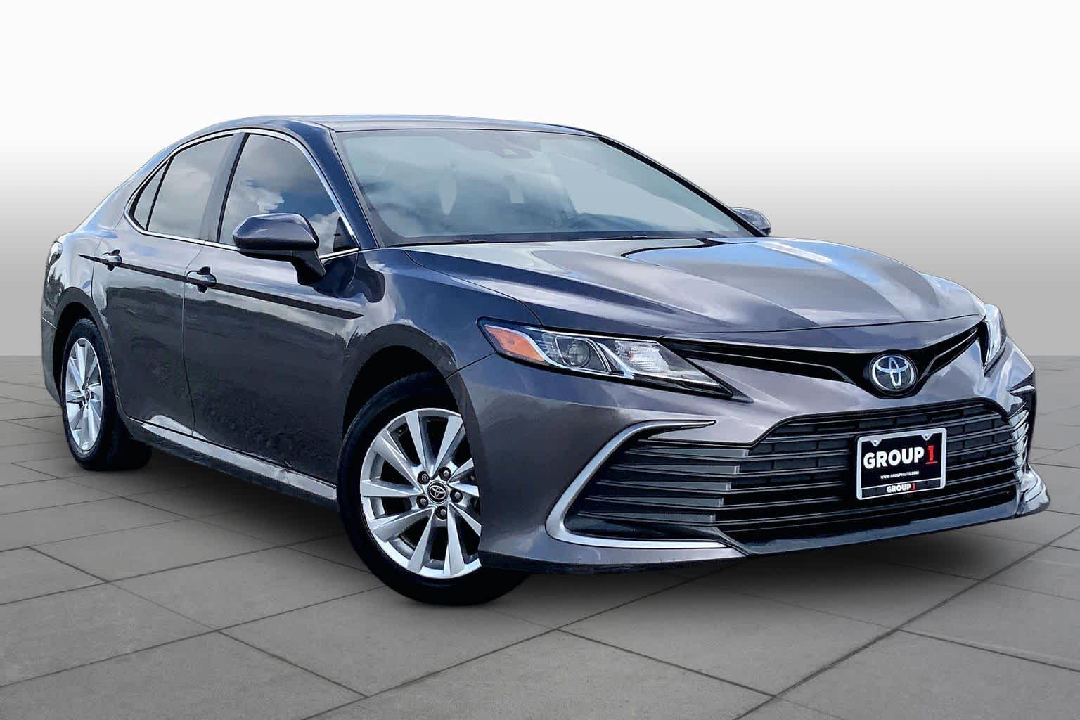 2023 Toyota Camry LE Predawn Gray Mica at Group 1 Toyota Southwest