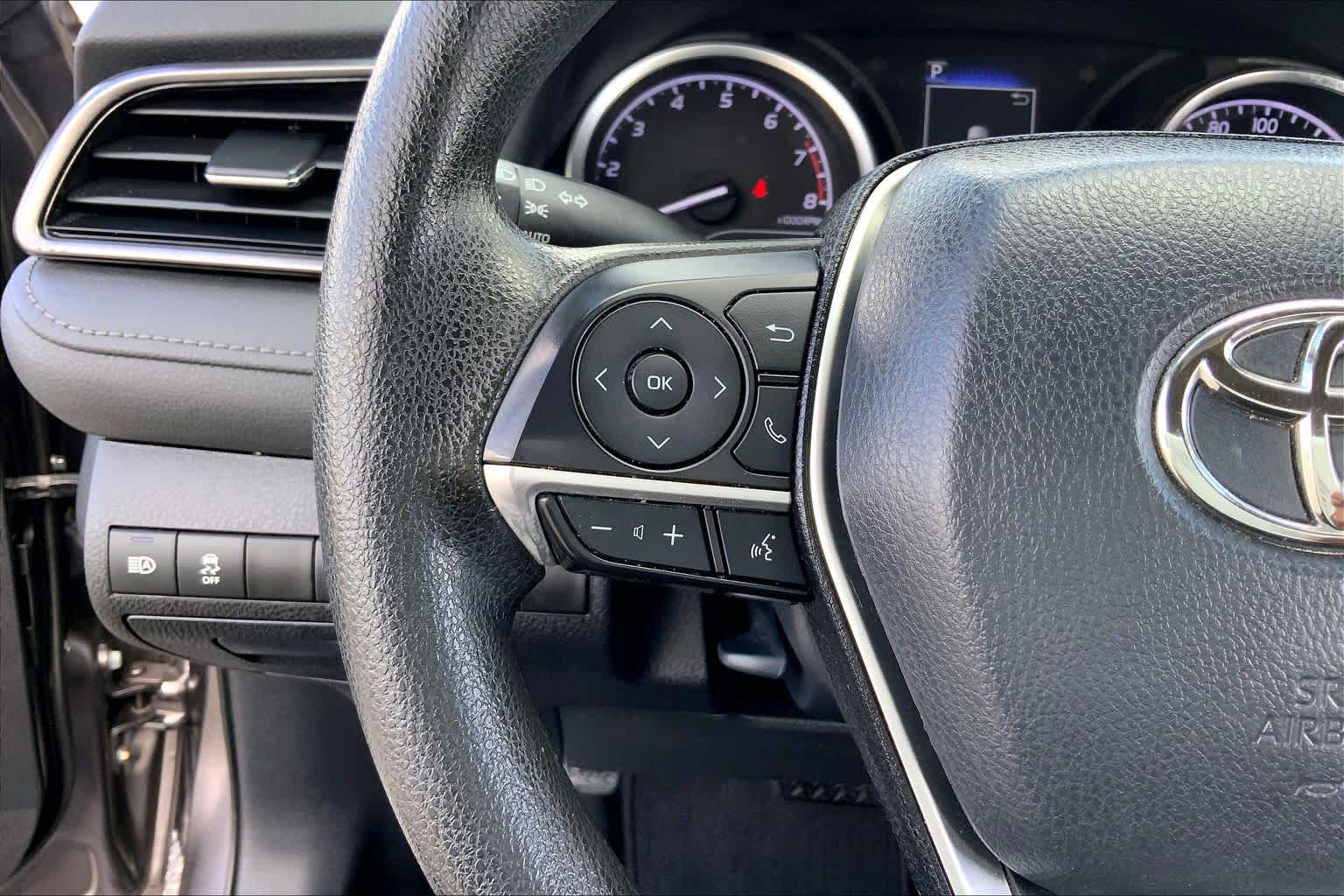2023 Toyota Camry LE Predawn Gray Mica at Group 1 Toyota Southwest