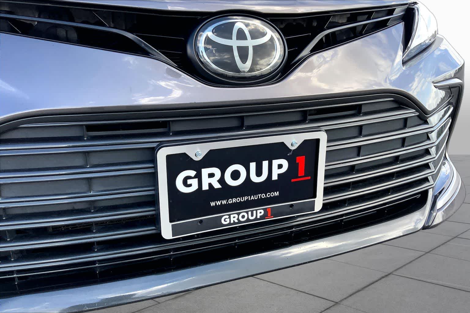 2023 Toyota Camry LE Predawn Gray Mica at Group 1 Toyota Southwest