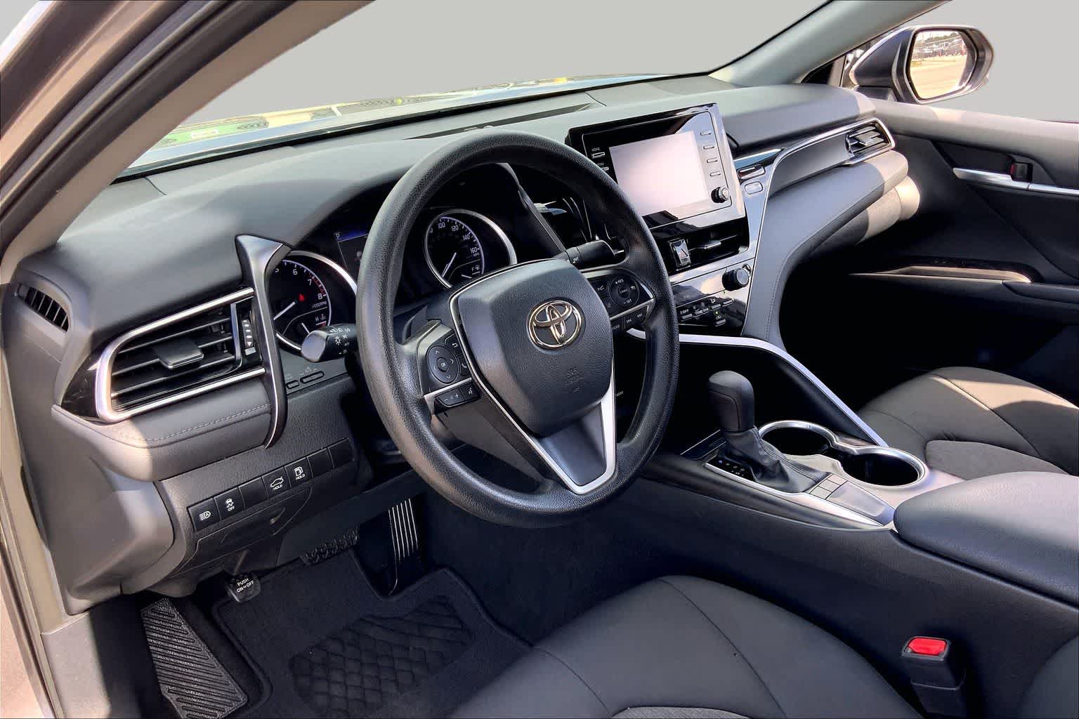 2023 Toyota Camry LE Predawn Gray Mica at Group 1 Toyota Southwest