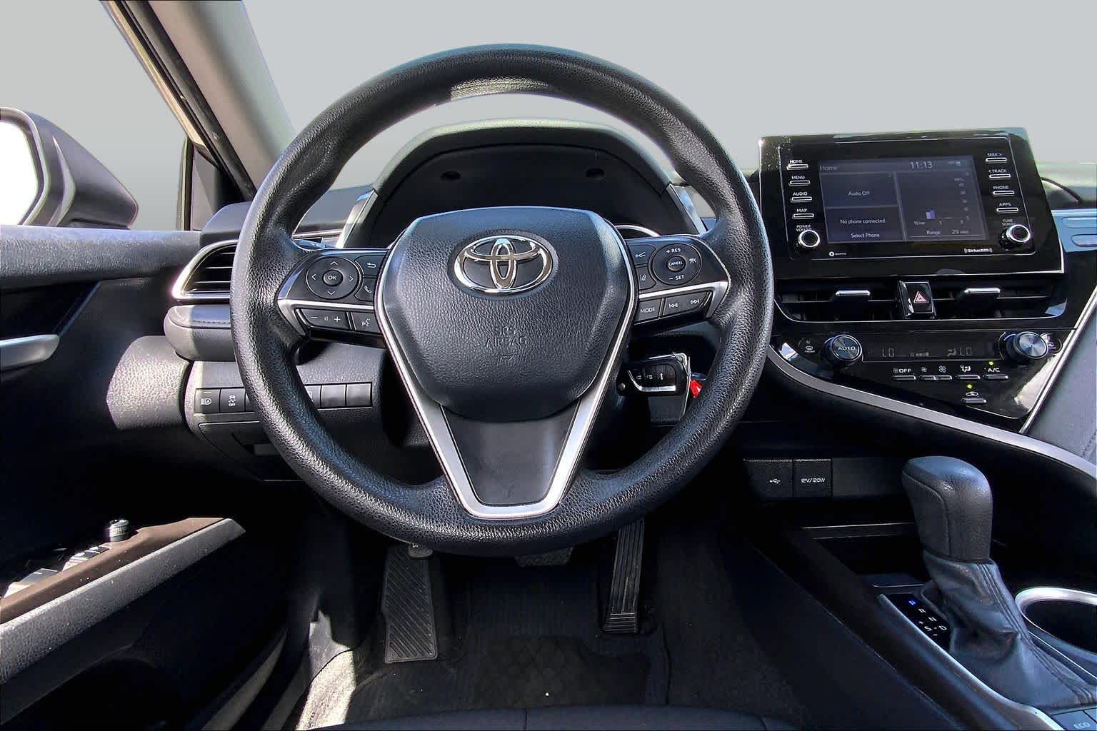 2024 Toyota Camry LE Predawn Gray Mica at Group 1 Toyota Southwest