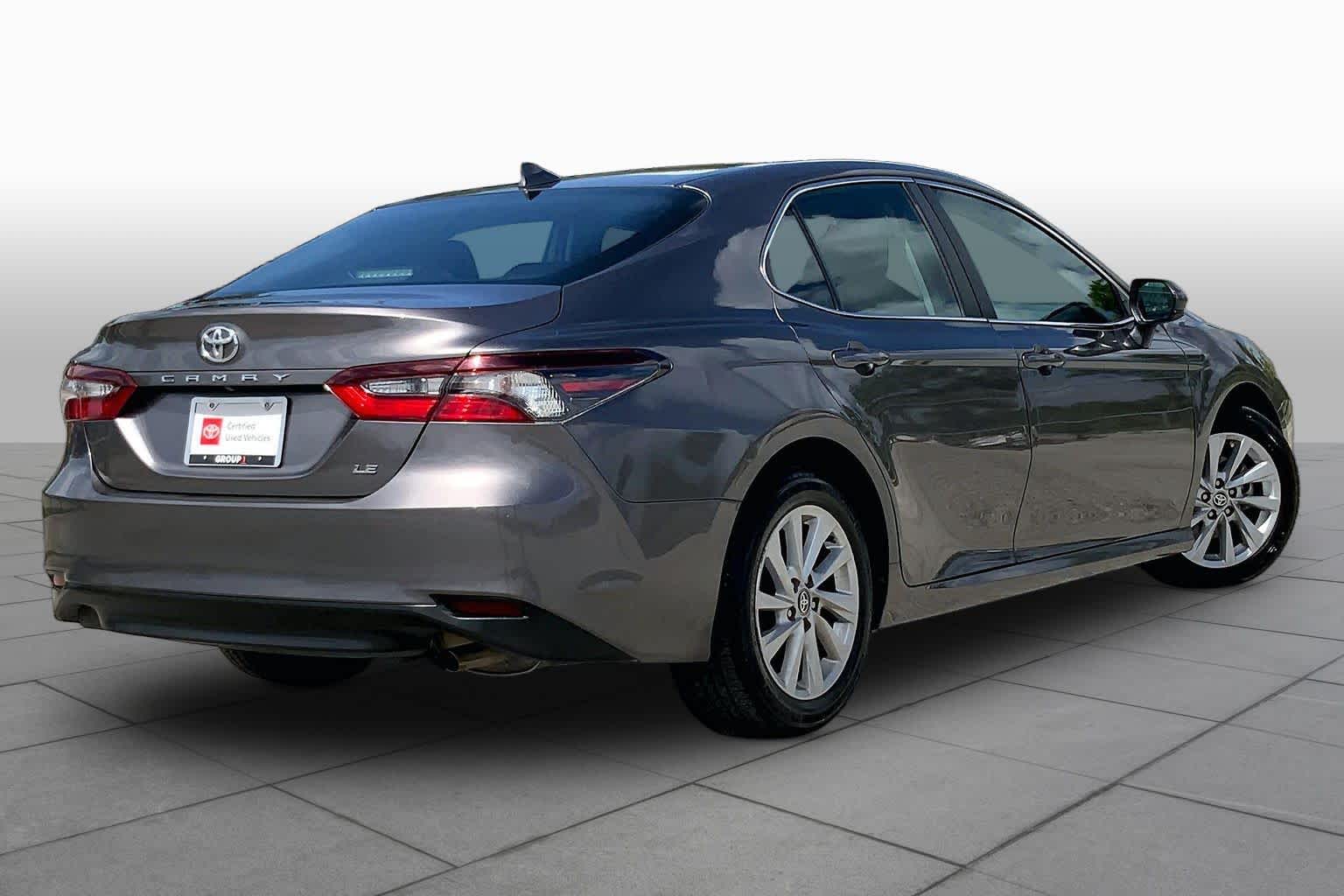 2024 Toyota Camry LE Predawn Gray Mica at Group 1 Toyota Southwest