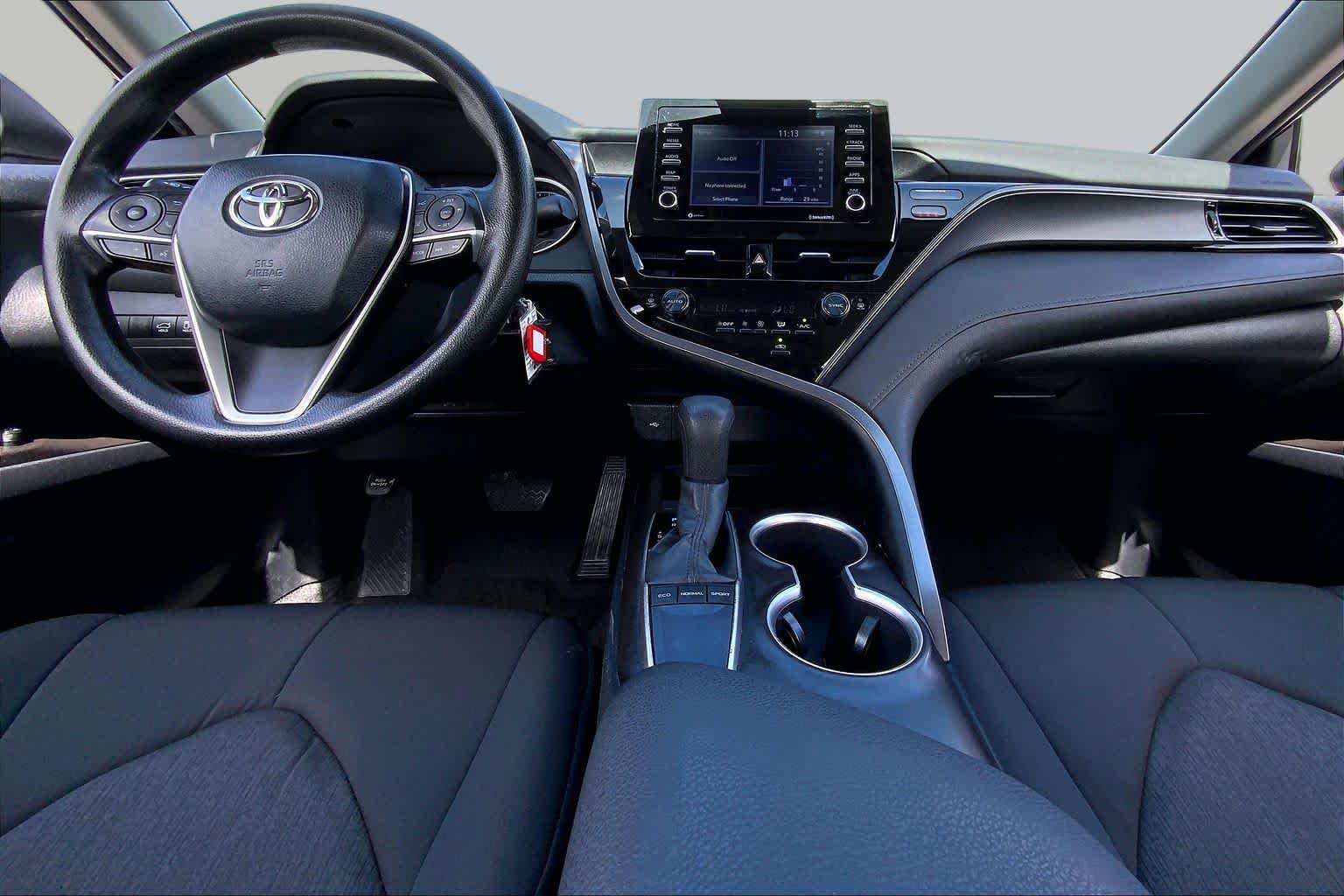 2024 Toyota Camry LE Predawn Gray Mica at Group 1 Toyota Southwest
