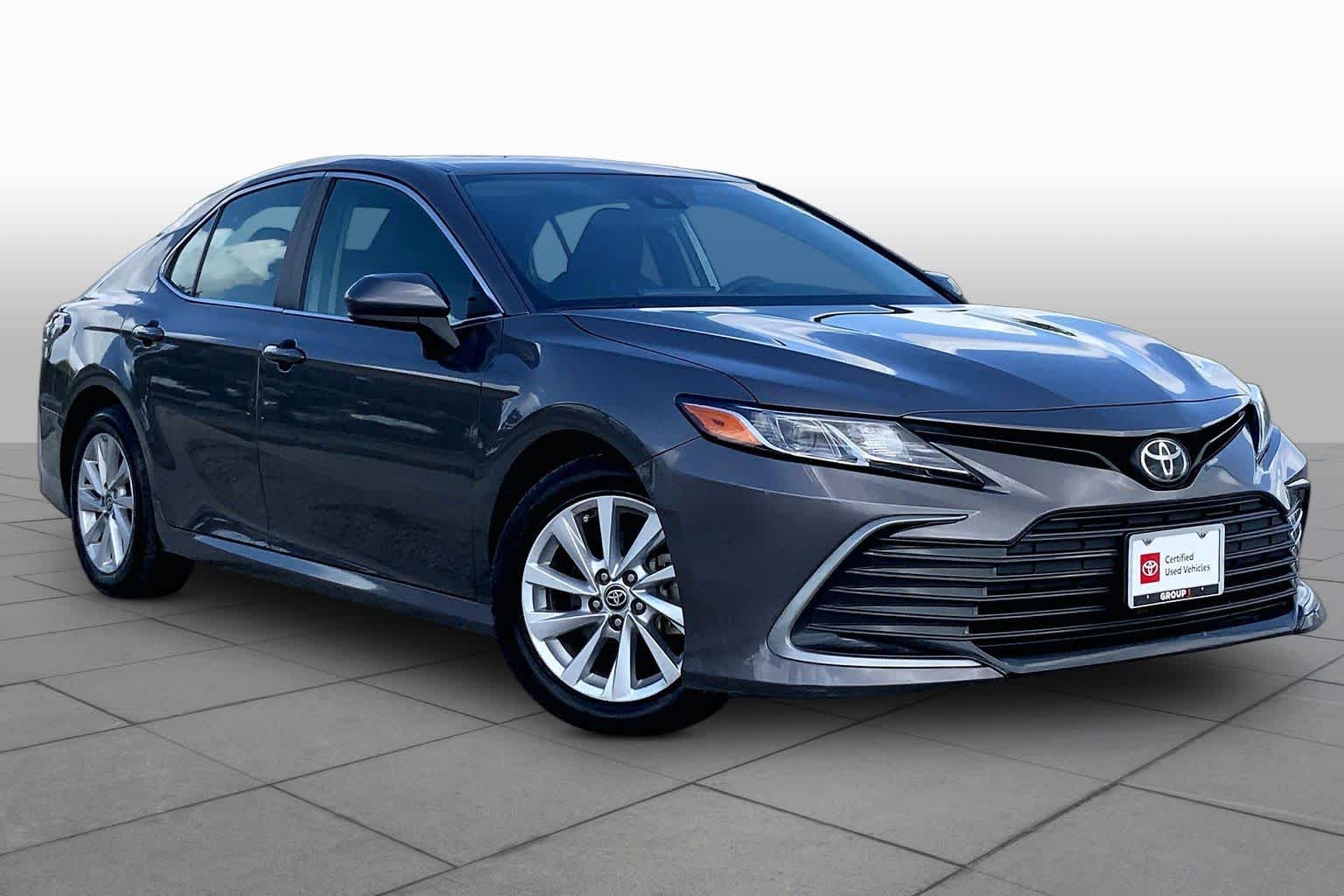 2024 Toyota Camry LE Predawn Gray Mica at Group 1 Toyota Southwest