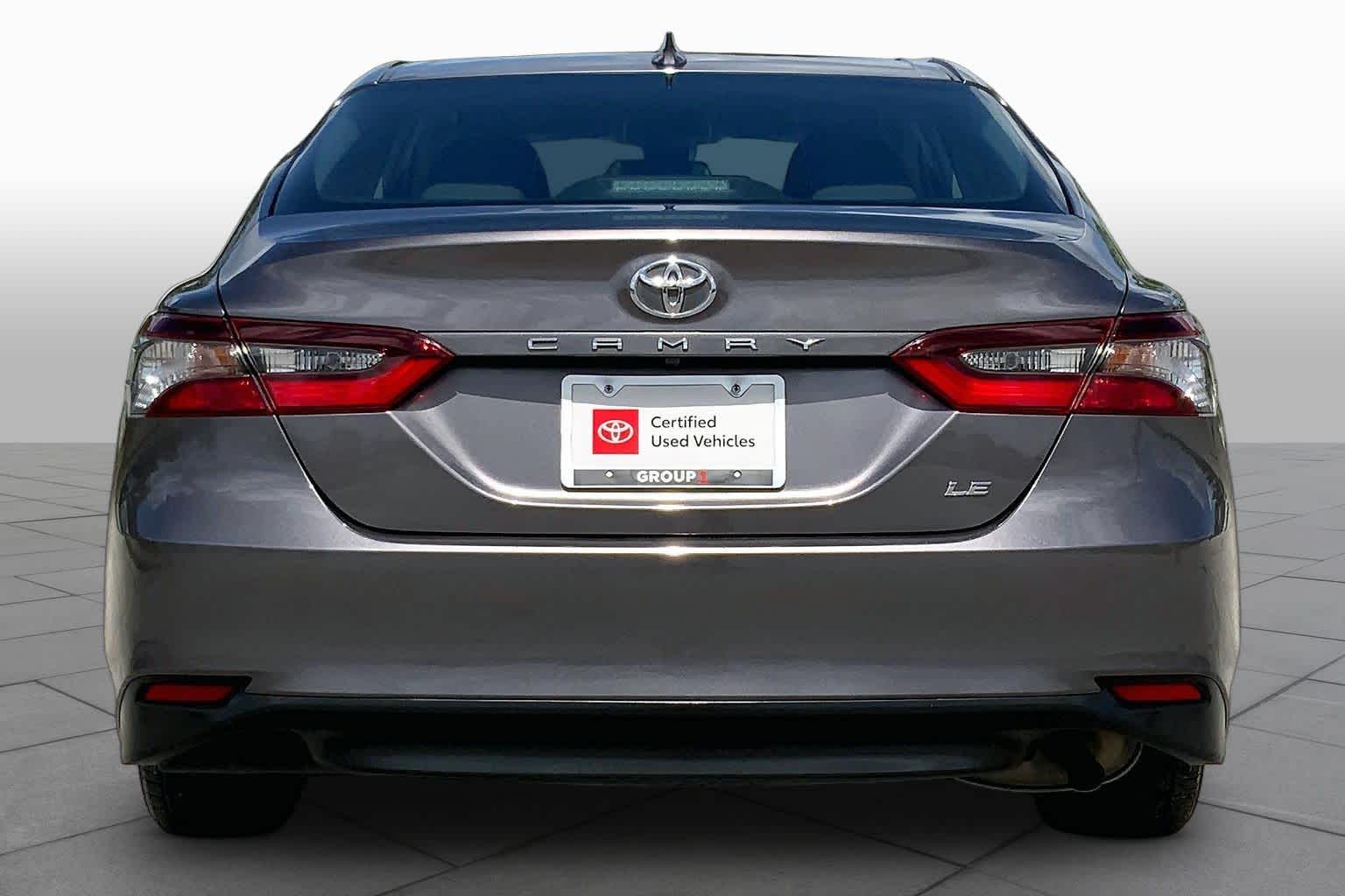 2024 Toyota Camry LE Predawn Gray Mica at Group 1 Toyota Southwest
