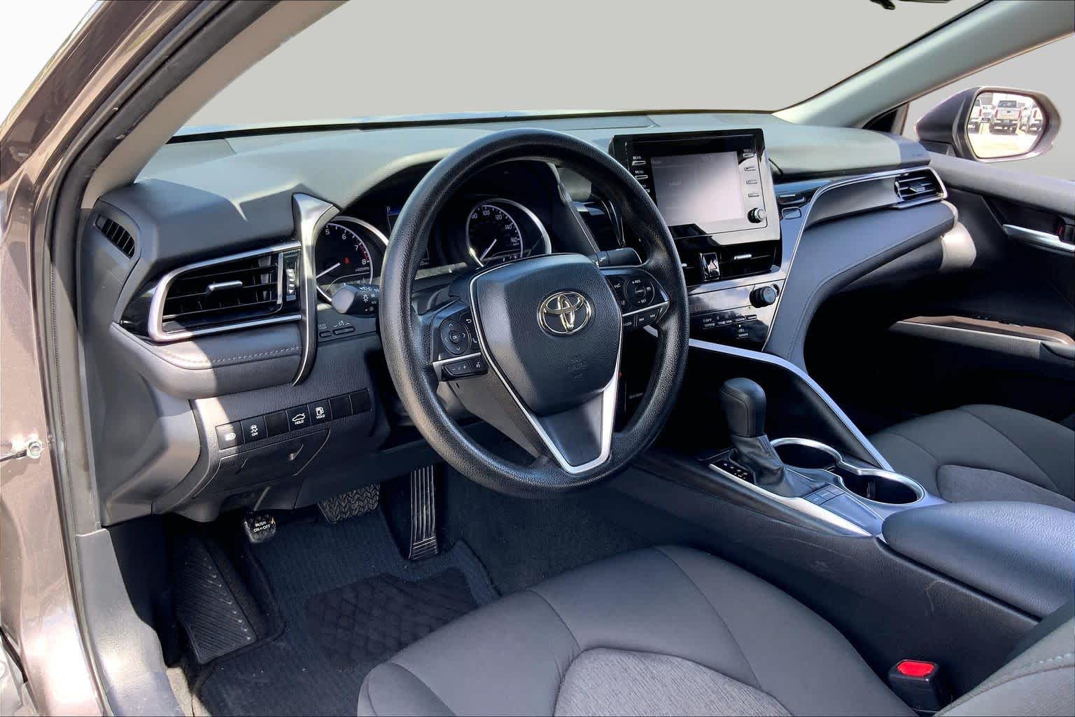 2024 Toyota Camry LE Predawn Gray Mica at Group 1 Toyota Southwest
