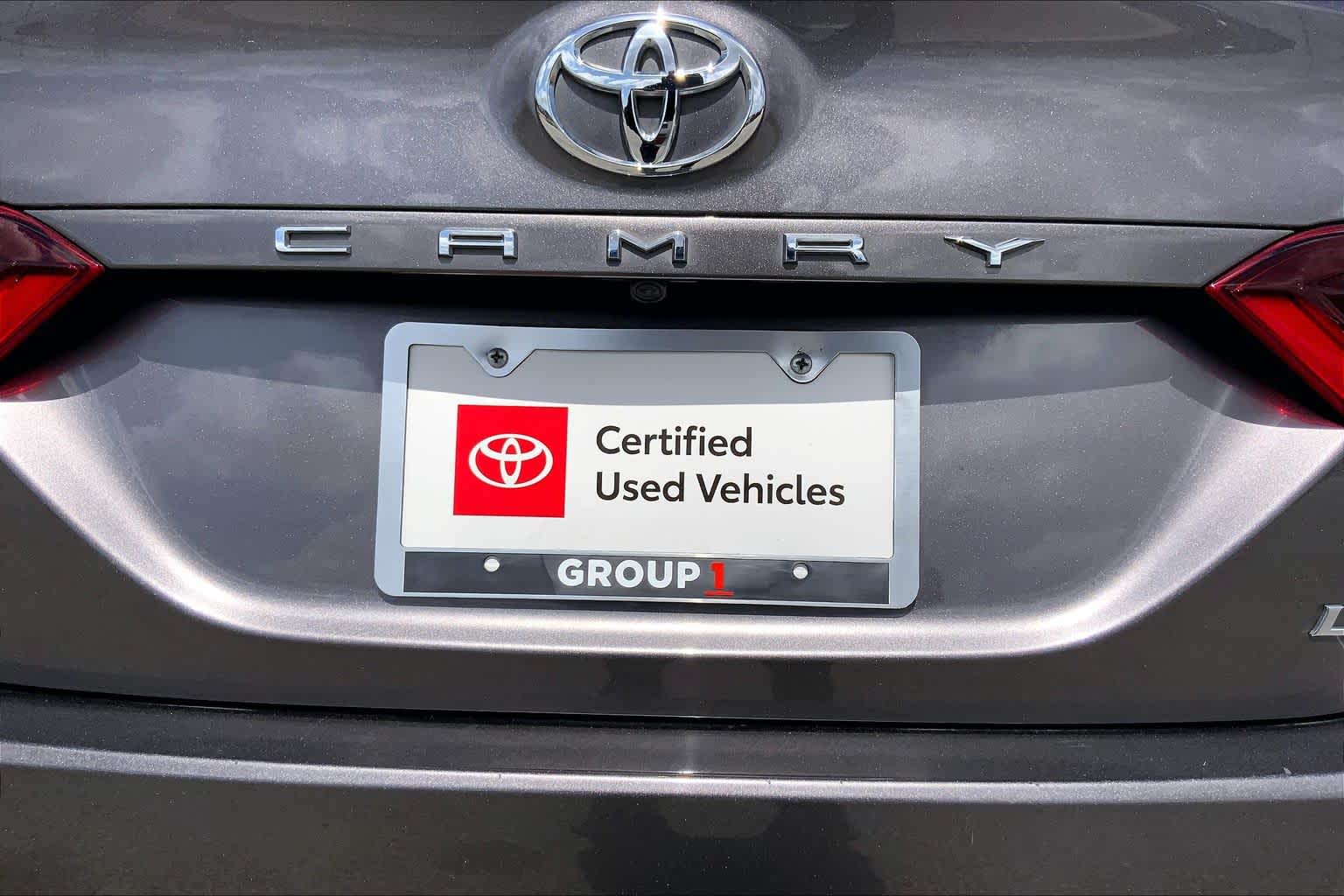 2024 Toyota Camry LE Predawn Gray Mica at Group 1 Toyota Southwest