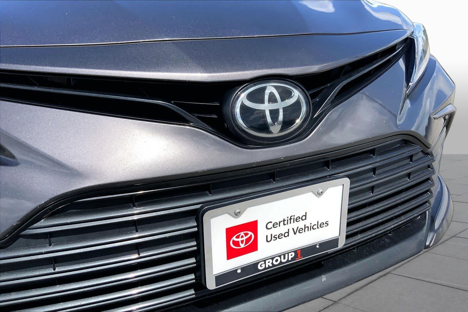 2024 Toyota Camry LE Predawn Gray Mica at Group 1 Toyota Southwest