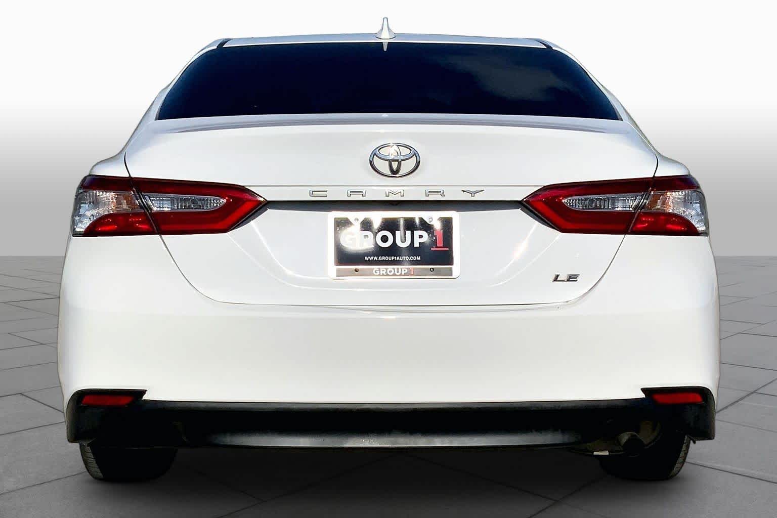 2020 Toyota Camry LE Super White at Group 1 Toyota Southwest