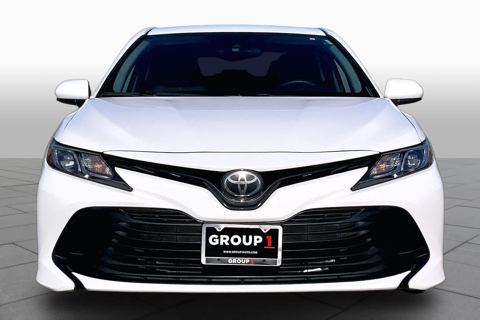 2020 Toyota Camry LE Super White at Group 1 Toyota Southwest