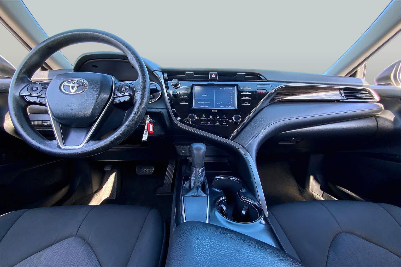 2020 Toyota Camry LE Super White at Group 1 Toyota Southwest