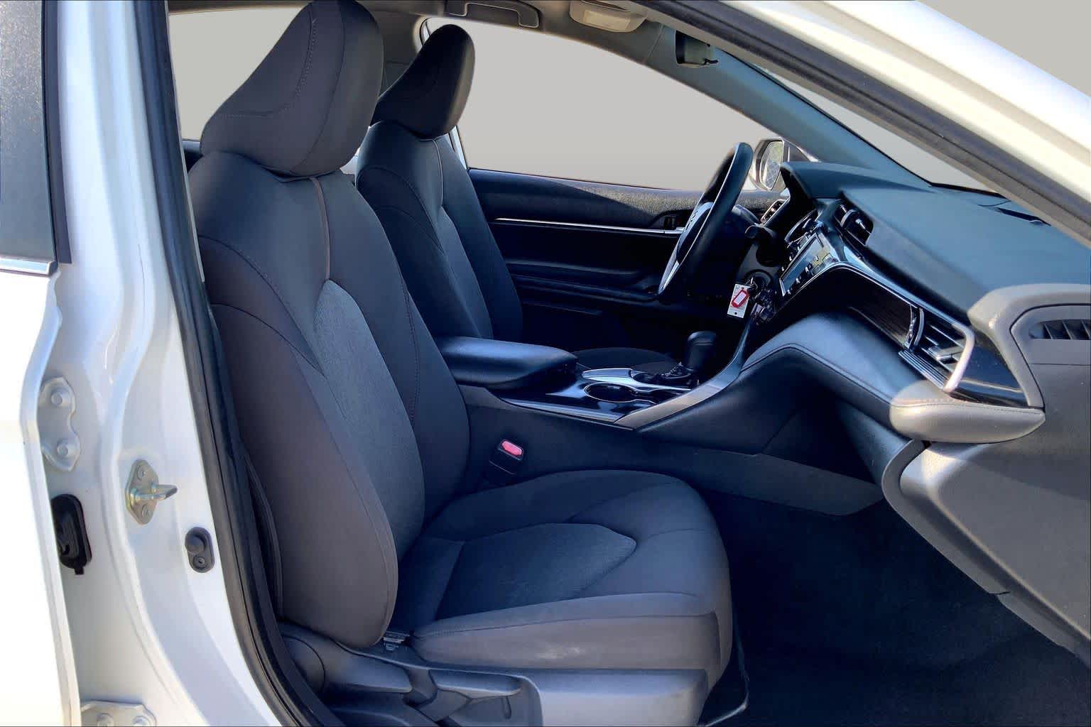 2020 Toyota Camry LE Super White at Group 1 Toyota Southwest