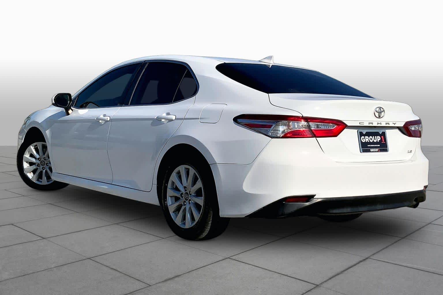2020 Toyota Camry LE Super White at Group 1 Toyota Southwest