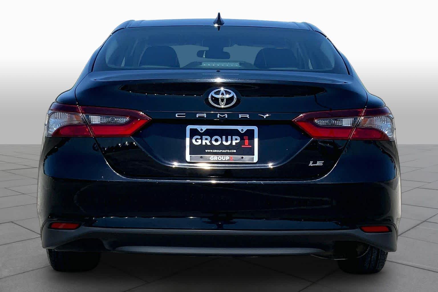 2024 Toyota Camry LE Midnight Black Metallic at Group 1 Toyota Southwest