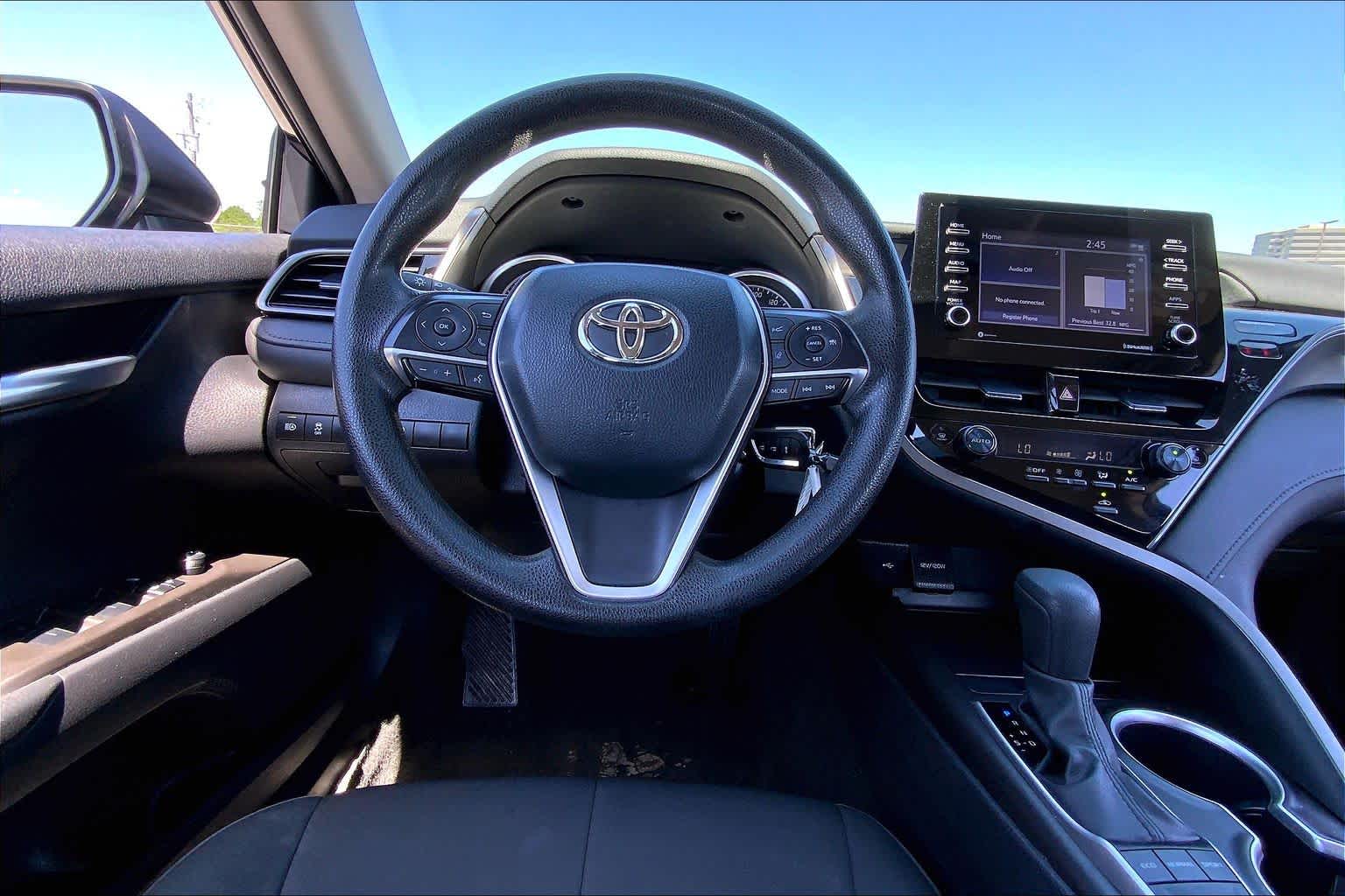 2024 Toyota Camry LE Midnight Black Metallic at Group 1 Toyota Southwest
